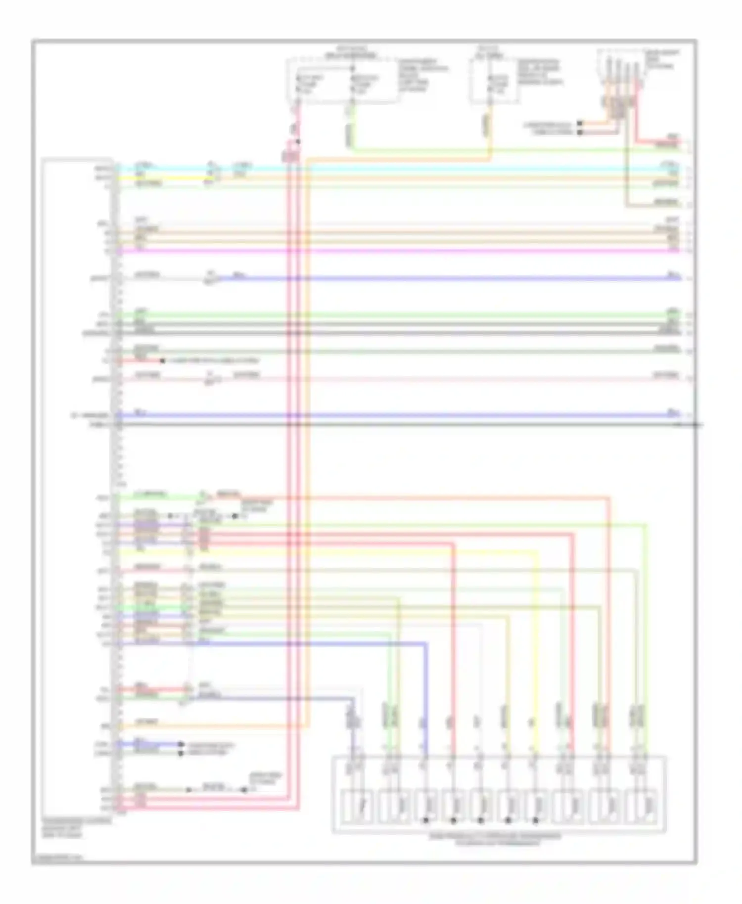 FR-S Scion I (2012-2016): Transmission circuit (1 of 3)