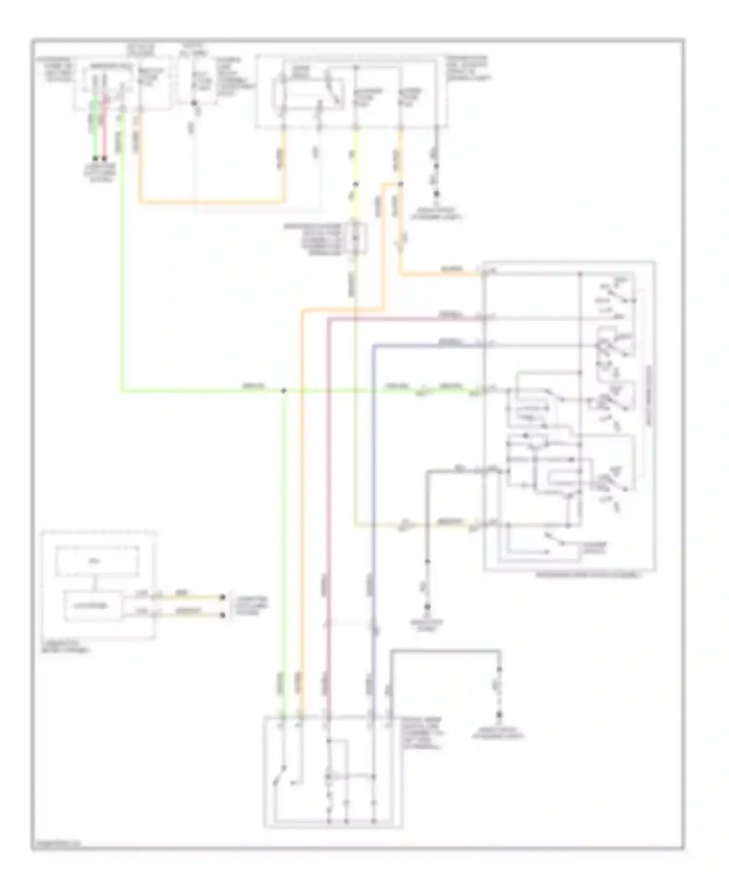 Wiring diagram combination meter assembly for Scion FR-S I (2012-2016) (23 of 23)