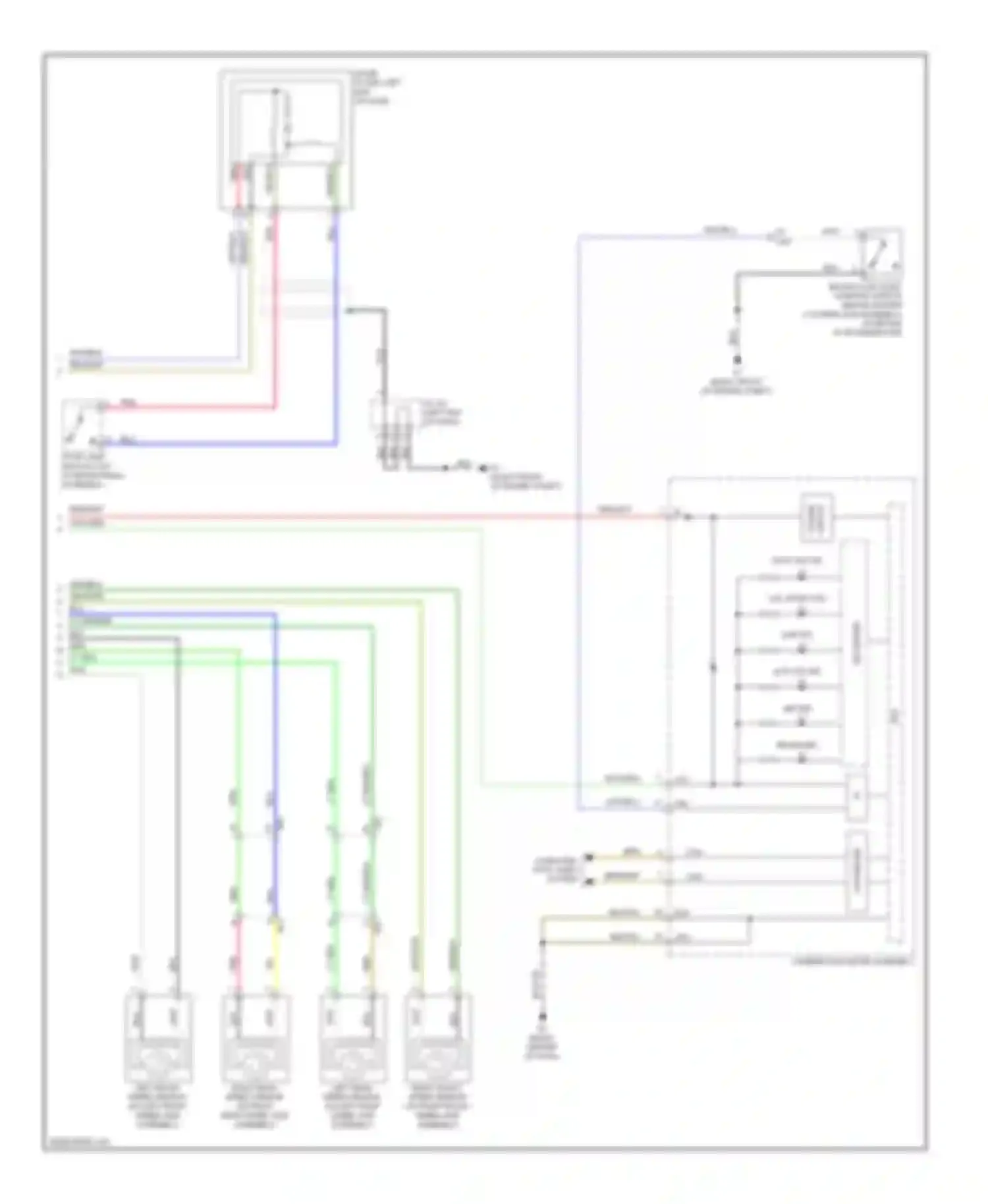 Wiring diagram computer data lines system for Scion FR-S I (2012-2016) (2 of 47)