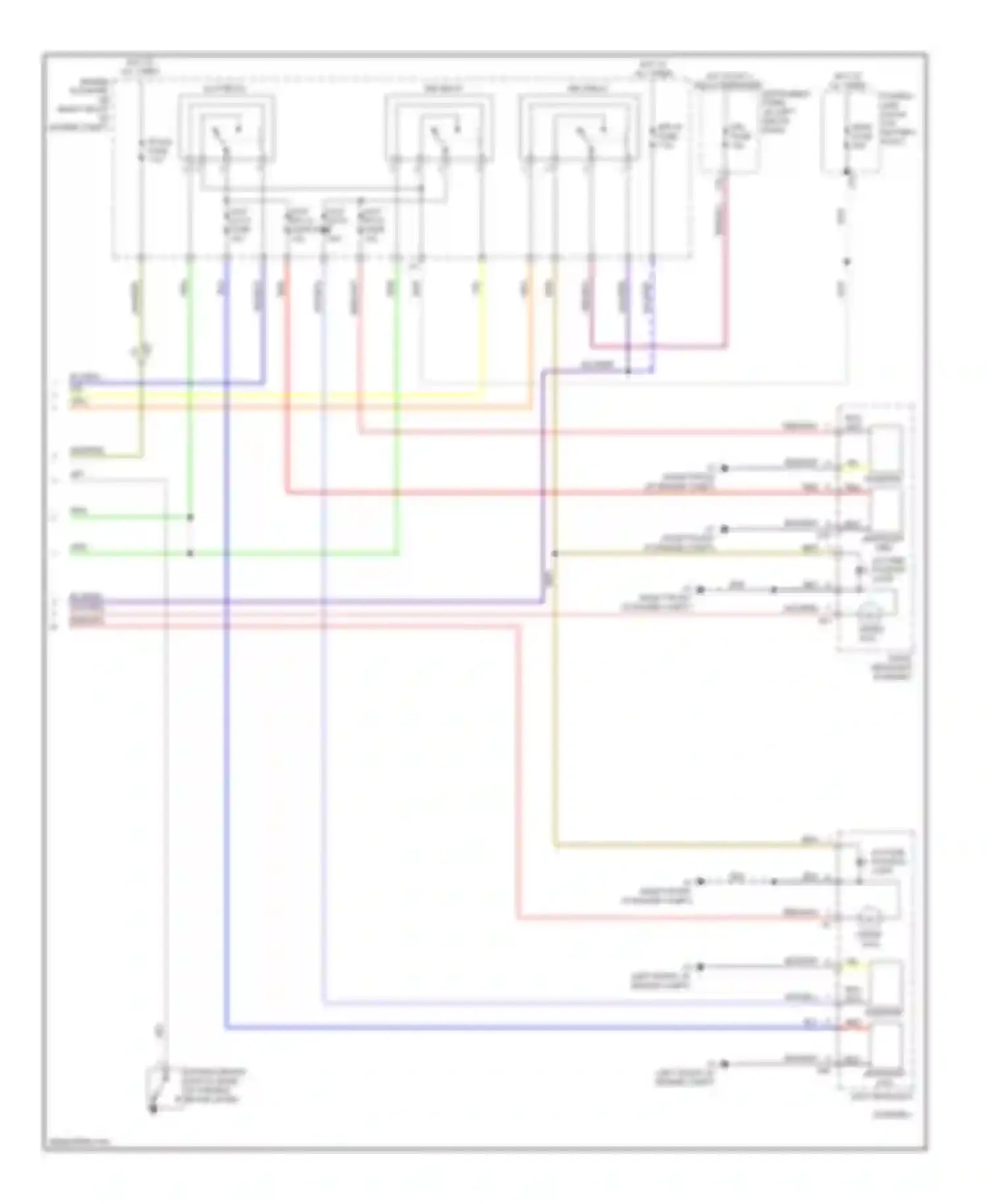 Wiring diagram drl relay for Scion FR-S I (2012-2016) (1 of 1)