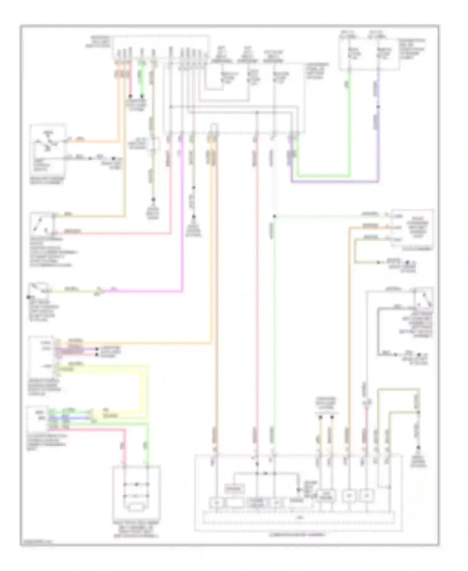 Wiring diagram headlight dimmer switch assembly for Scion FR-S I (2012-2016) (1 of 5)