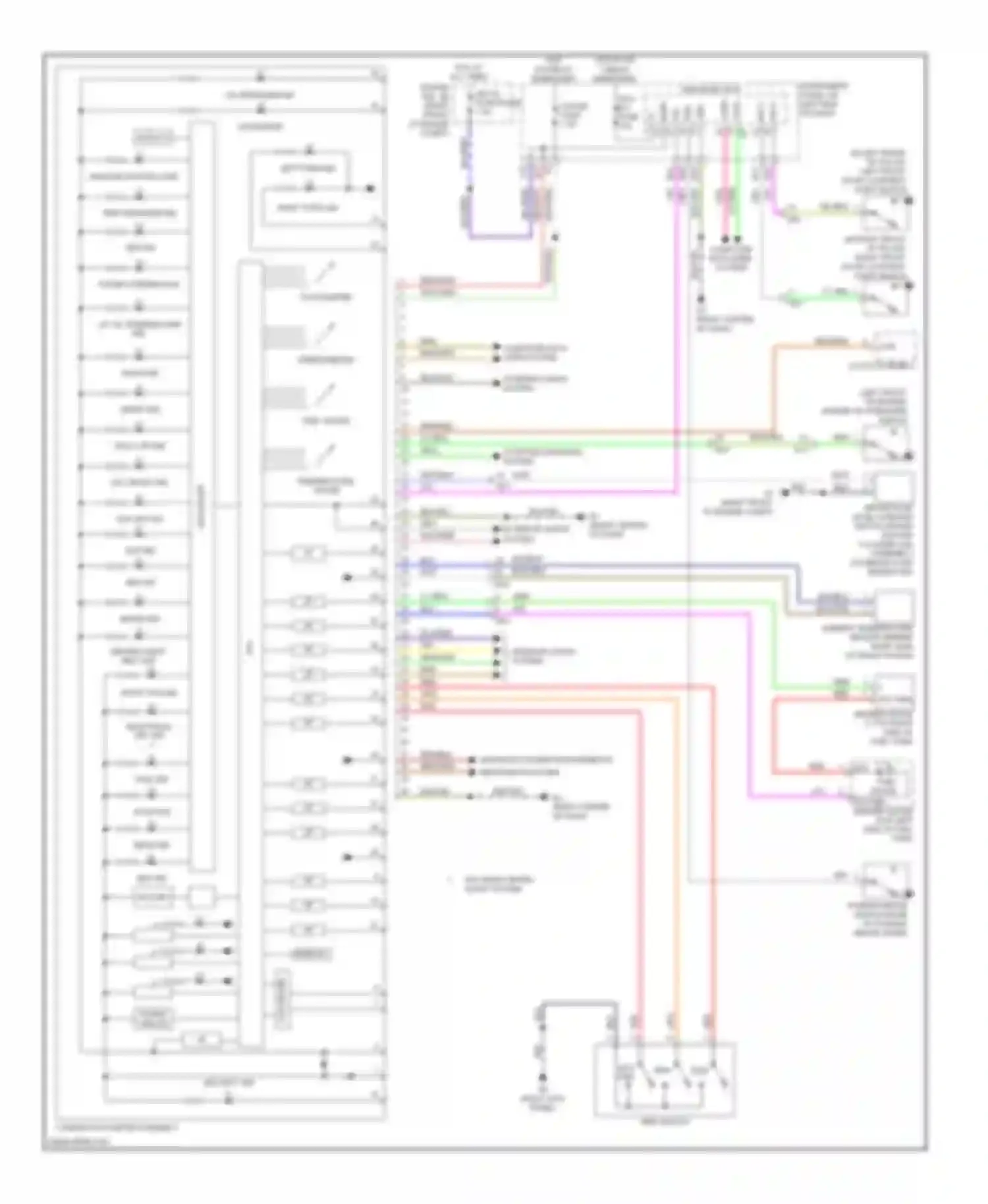Wiring diagram power circuit for Scion FR-S I (2012-2016) (6 of 13)