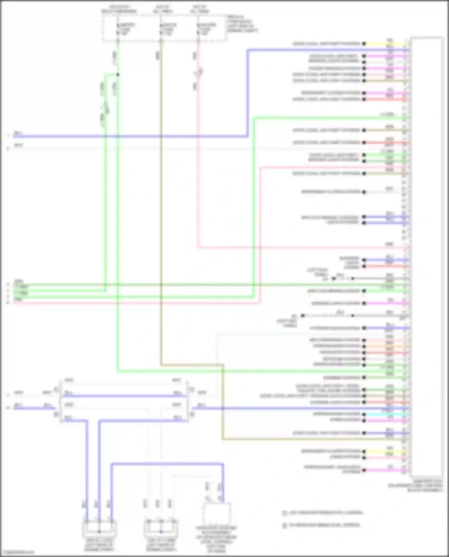 iA Scion I (2015-2016): Body control modules circuit (4 of 4)