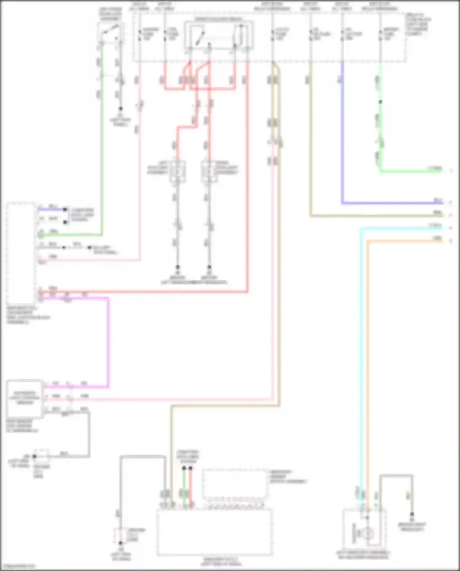 iA Scion I (2015-2016): Headlamps circuit (1 of 2)