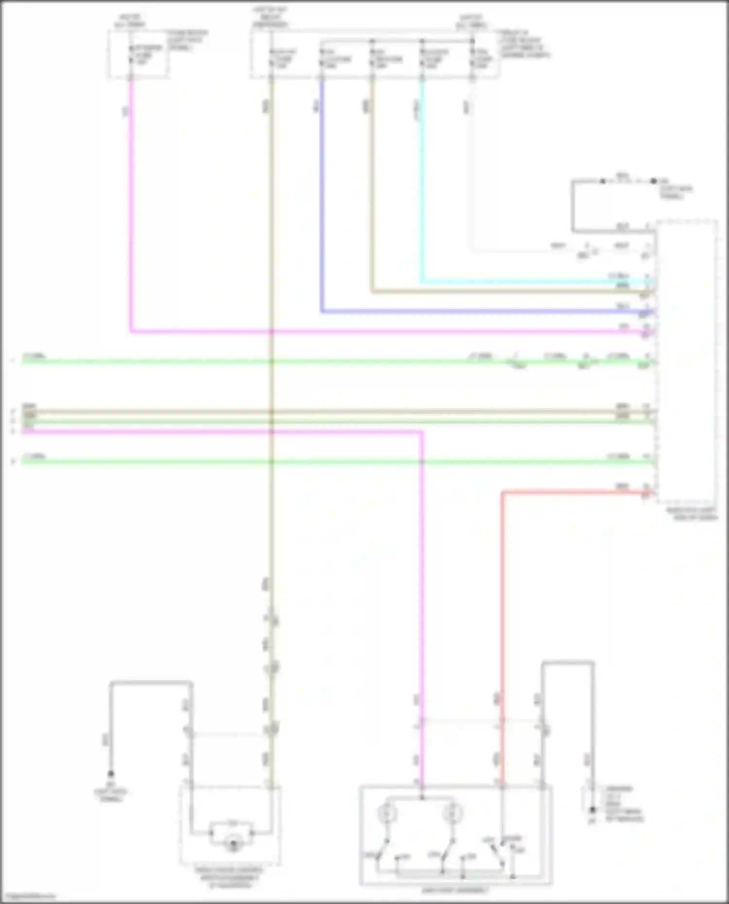 iA Scion I (2015-2016): Courtesy lamps circuit (2 of 2)
