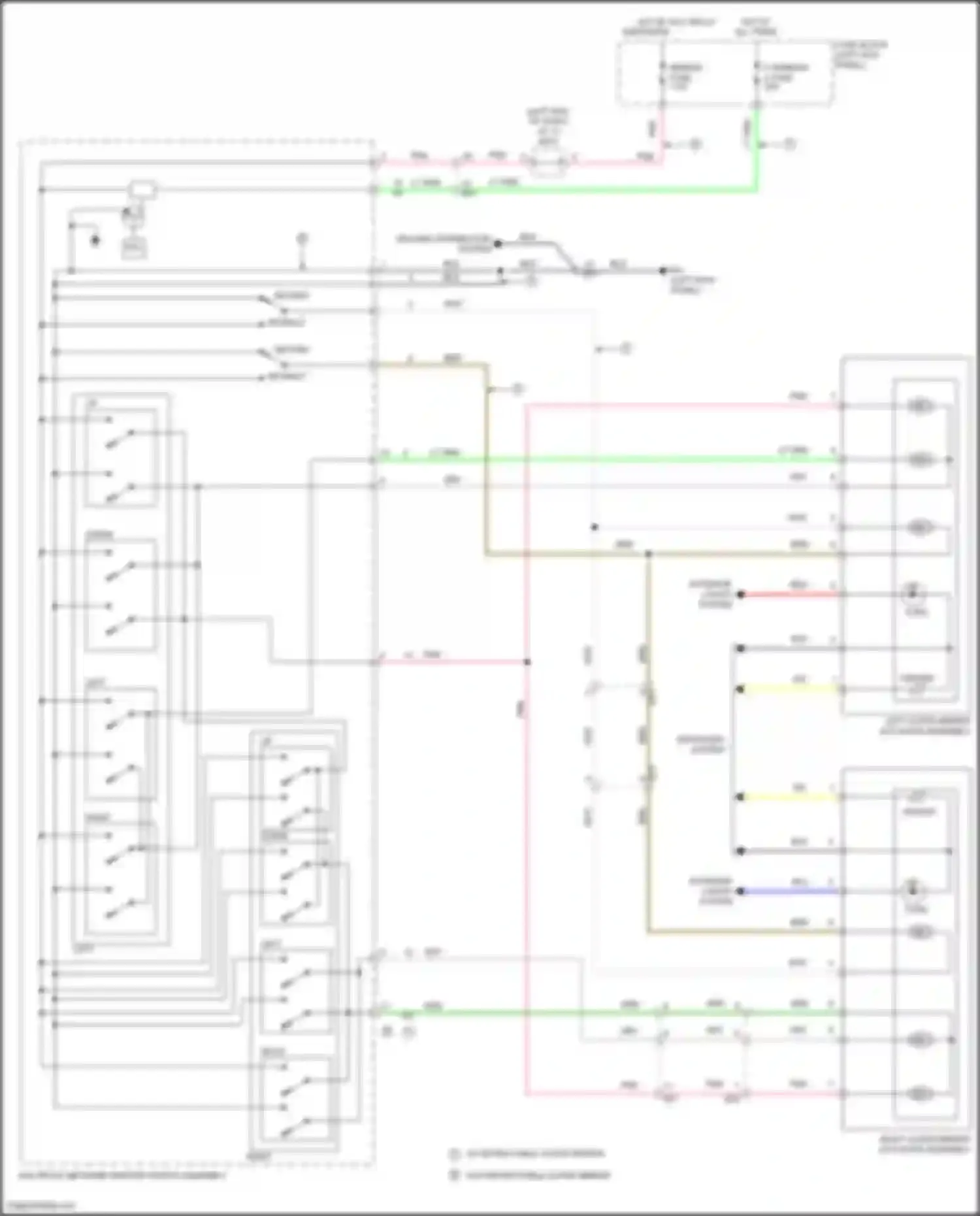 iA Scion I (2015-2016): Power mirrors circuit
