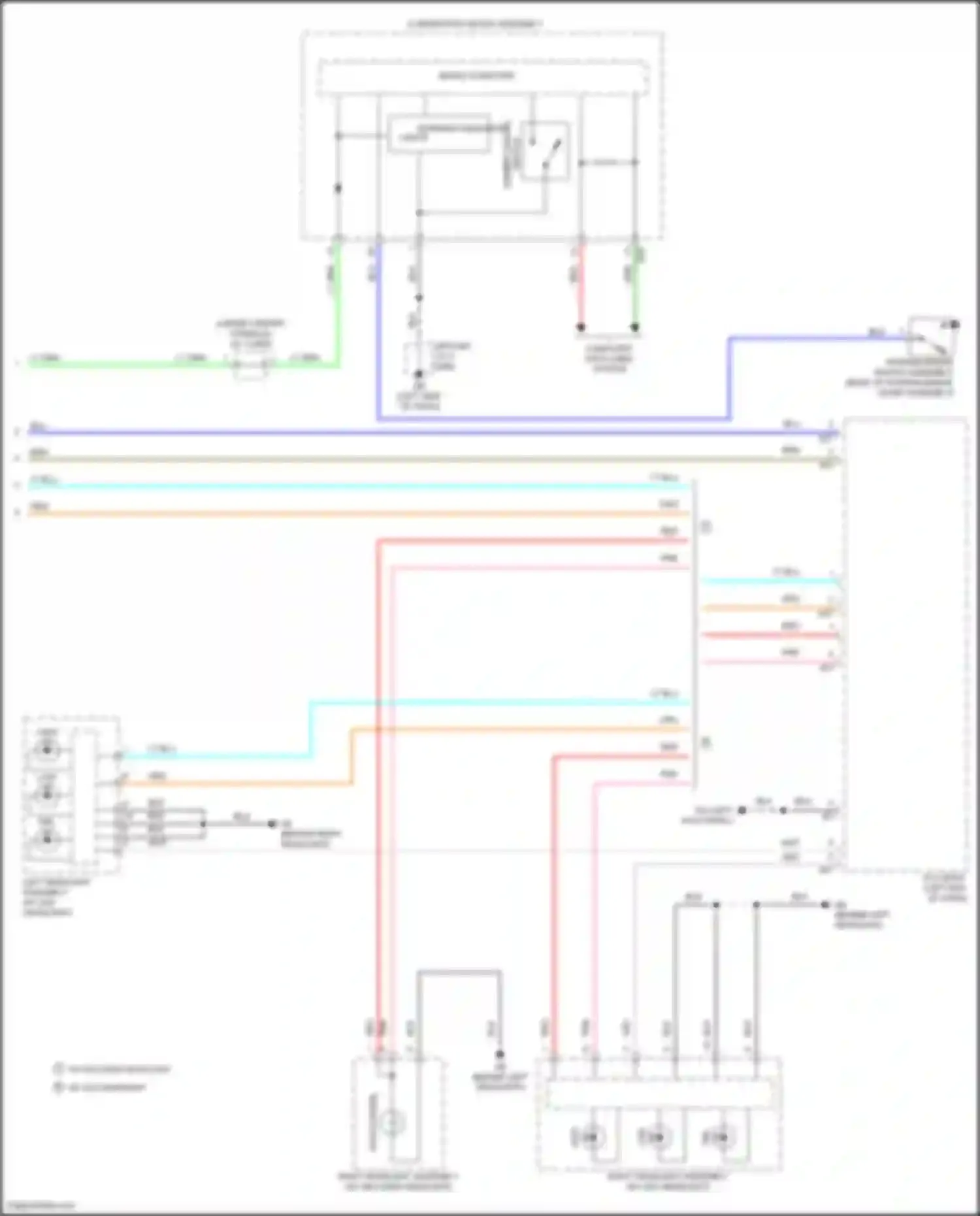 Wiring diagram combination meter assembly for Scion iA I (2015-2016) (15 of 26)