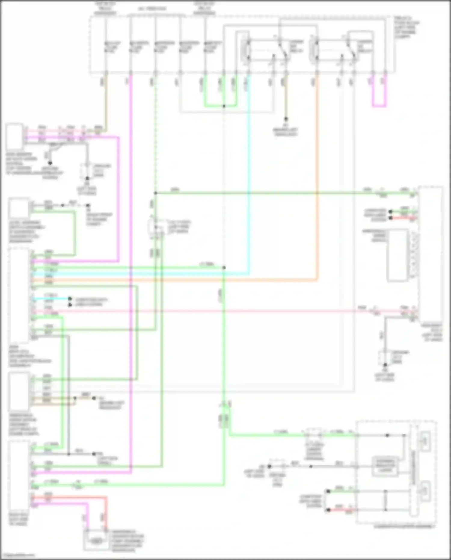 Wiring diagram combination meter assembly for Scion iA I (2015-2016) (10 of 26)