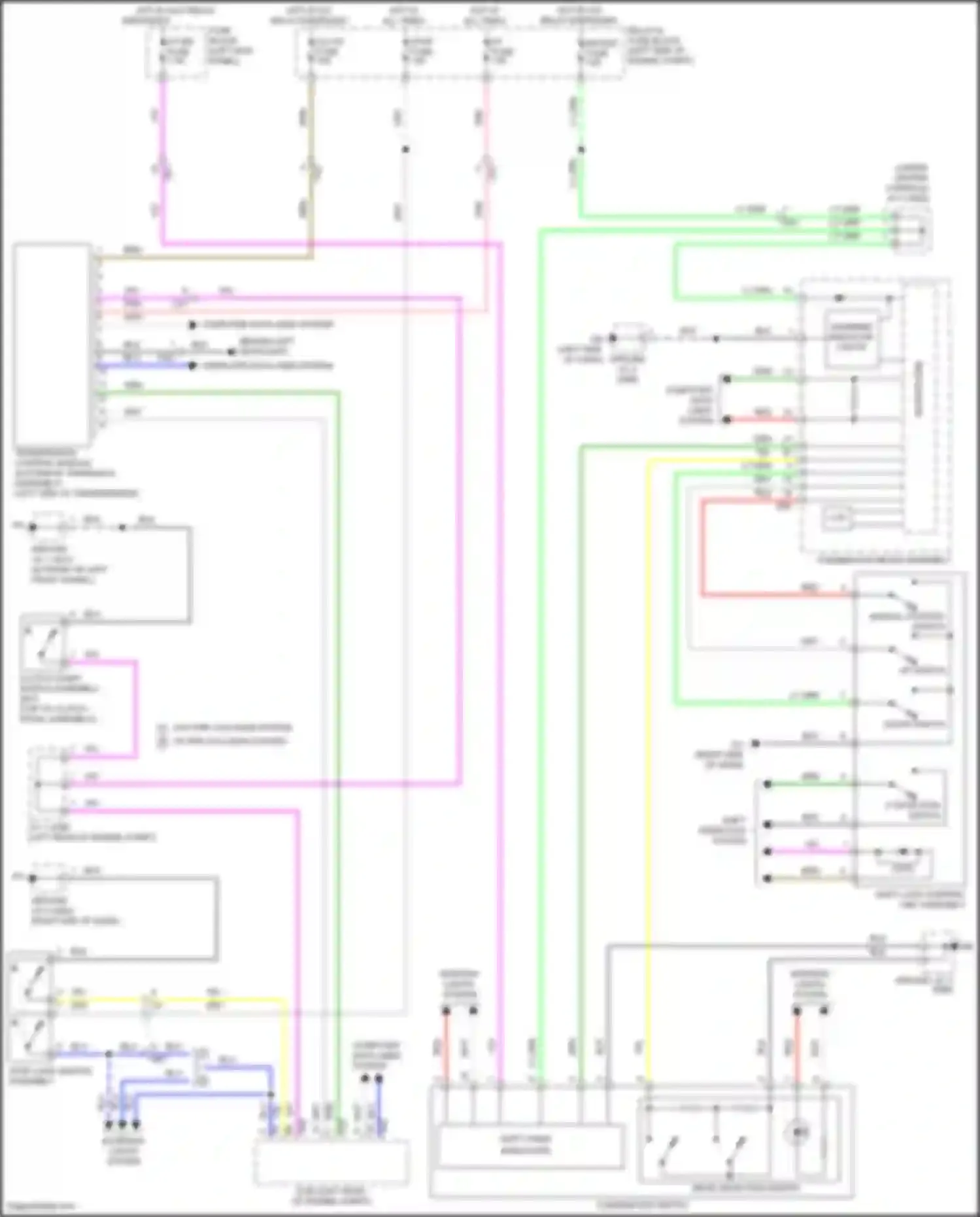 Wiring diagram manual position switch for Scion iA I (2015-2016) (1 of 1)