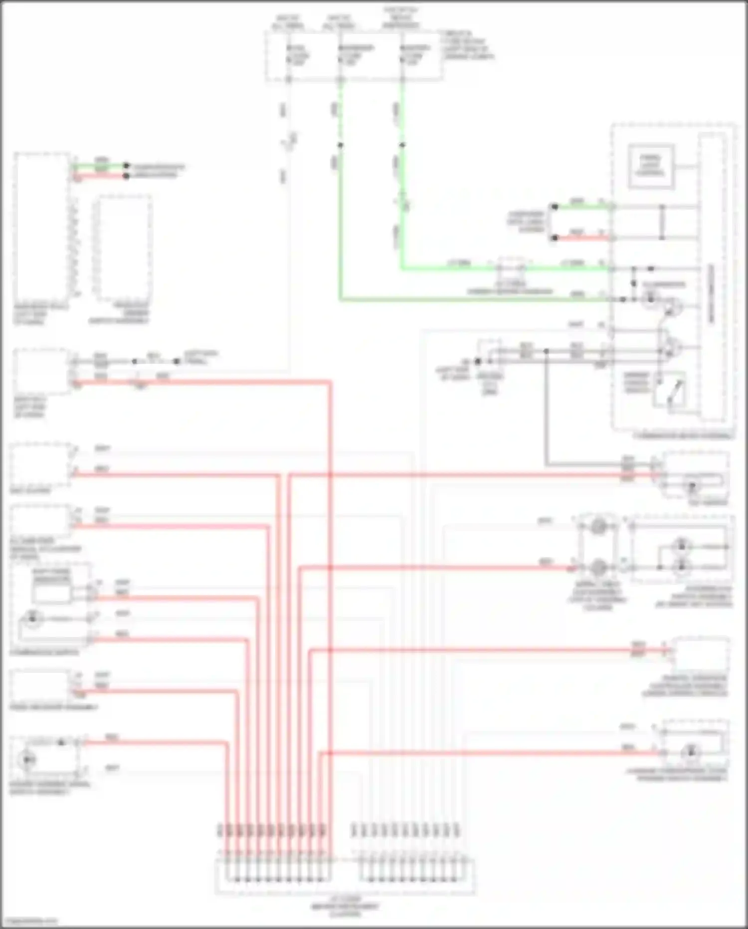 Wiring diagram radio receiver assembly for Scion iA I (2015-2016) (3 of 4)