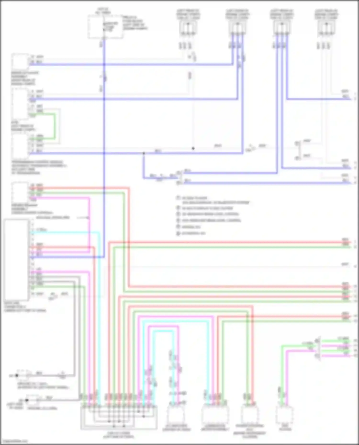 Wiring diagram w/o dual-stage srs for Scion iA I (2015-2016) (1 of 1)
