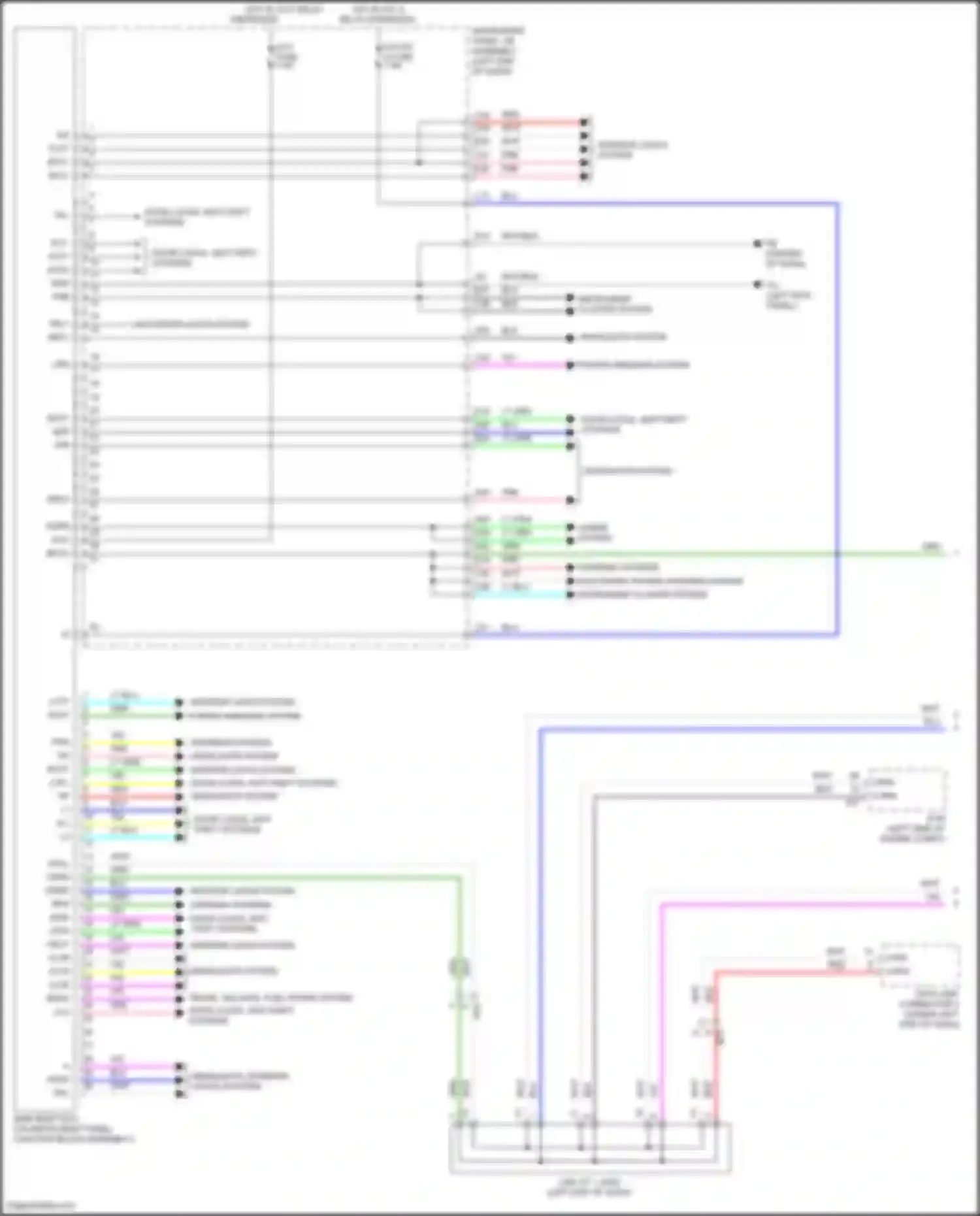 iM Scion I (2015-2016): Body control modules circuit (1 of 2)