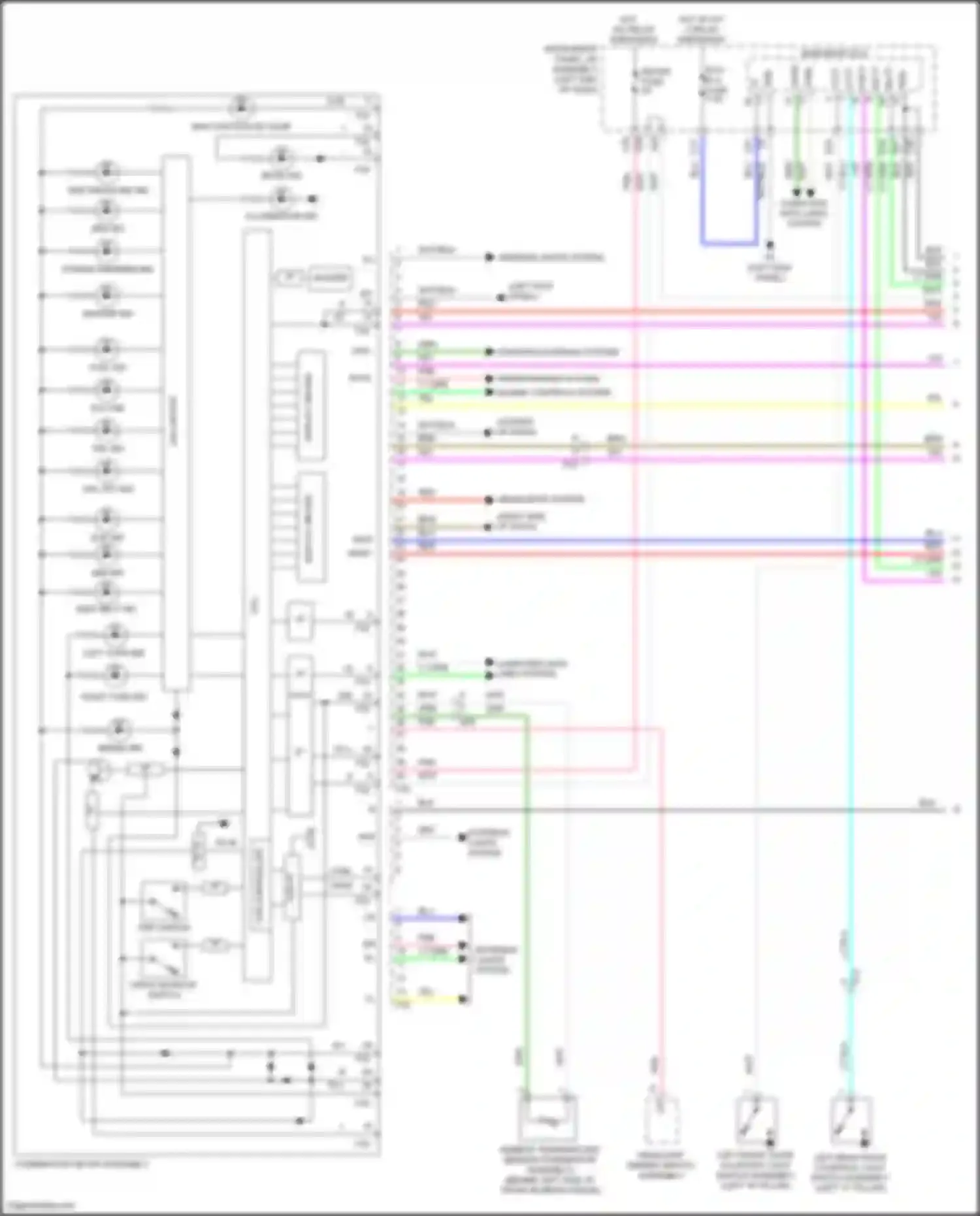 Wiring diagram beam ind for Scion iM I (2015-2016) (2 of 2)