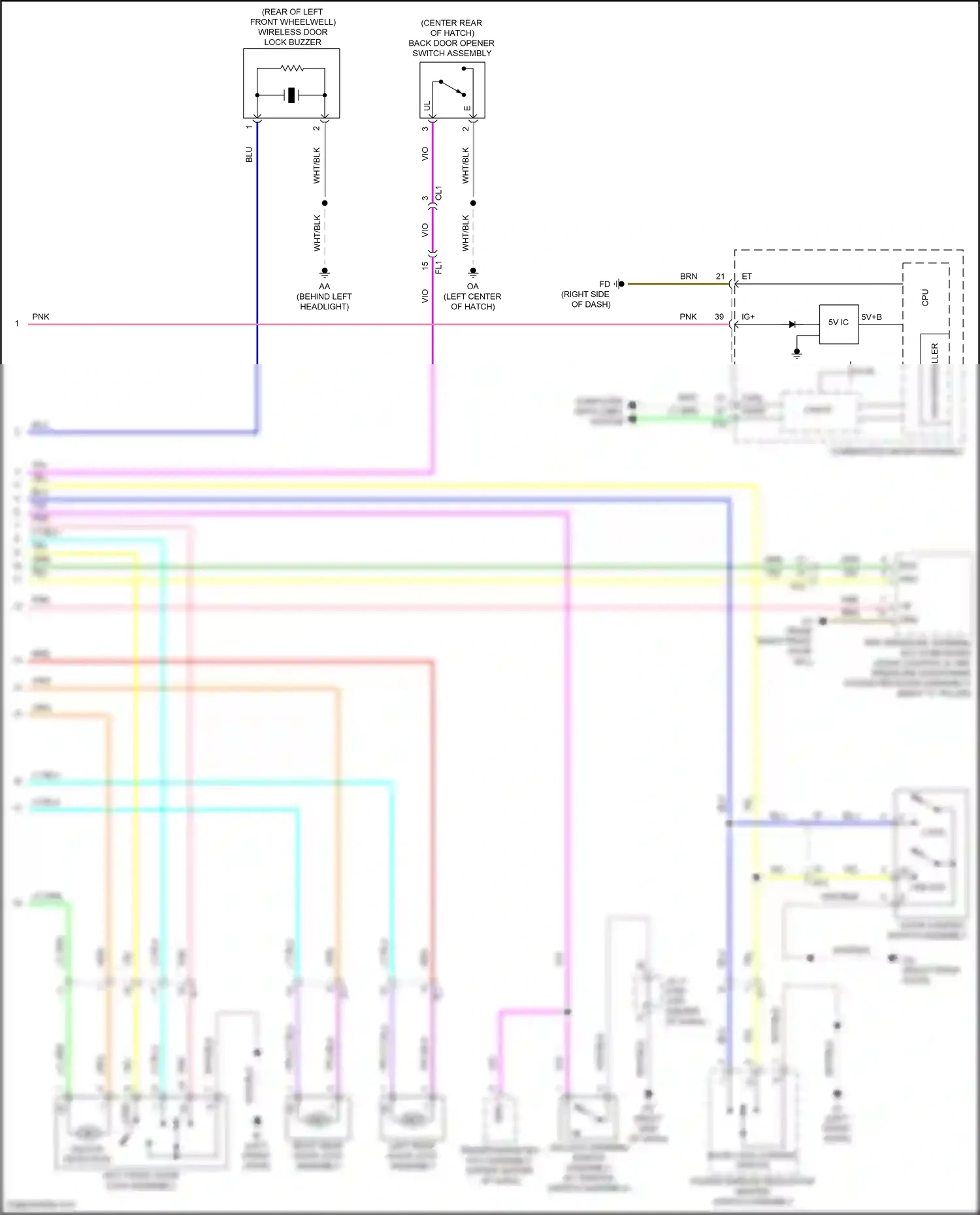 Scion iM I (2015-2016) computer data lines system wiring diagram  (6 of 37)
