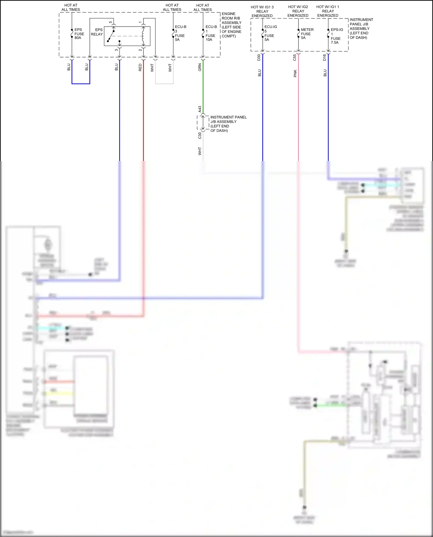 Scion iM I (2015-2016) computer data lines system wiring diagram  (4 of 37)