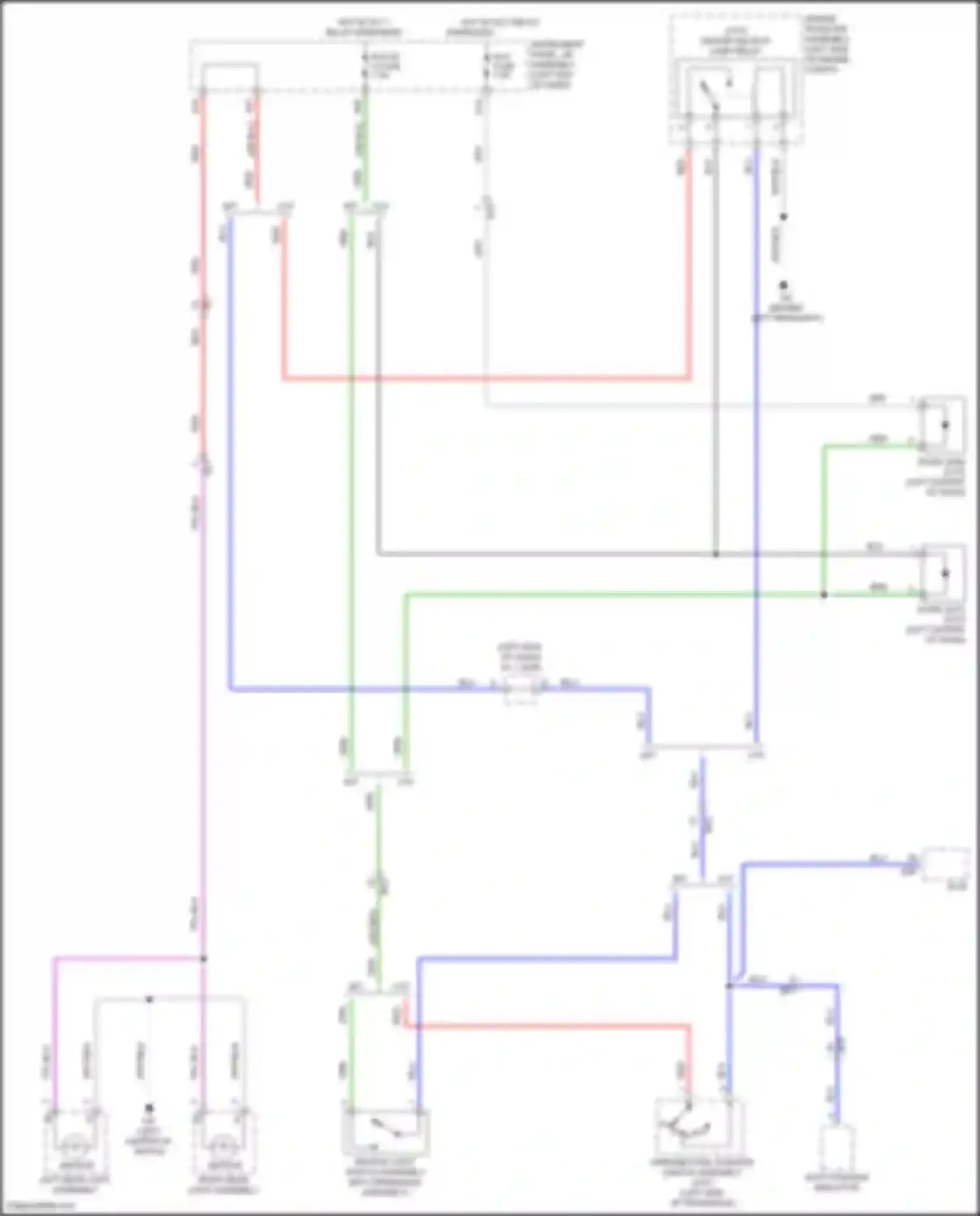 Wiring diagram red for Scion iM I (2015-2016) (11 of 39)