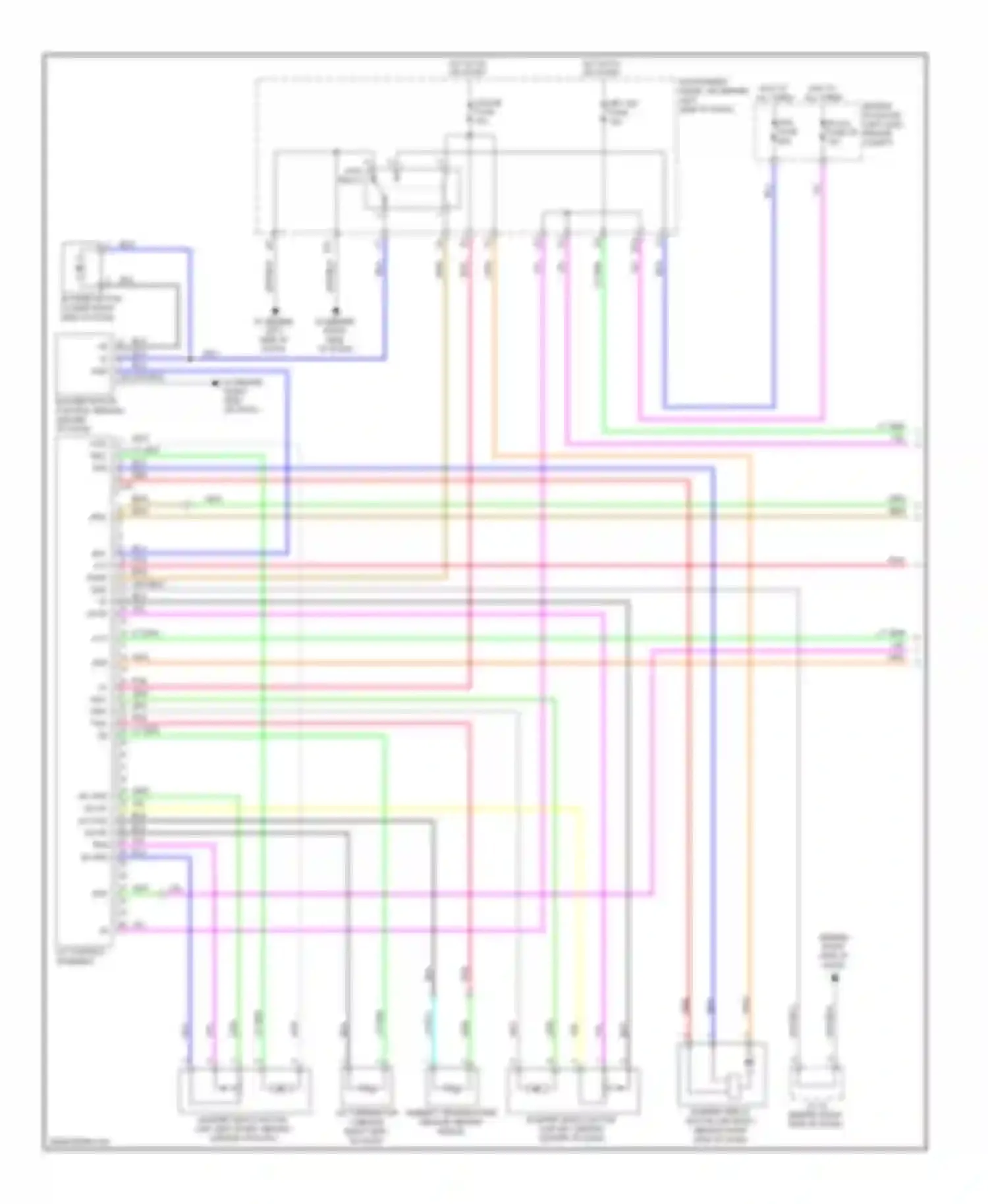 tC Scion I facelift (2007-2010): Manual a/c circuit (1 of 2)