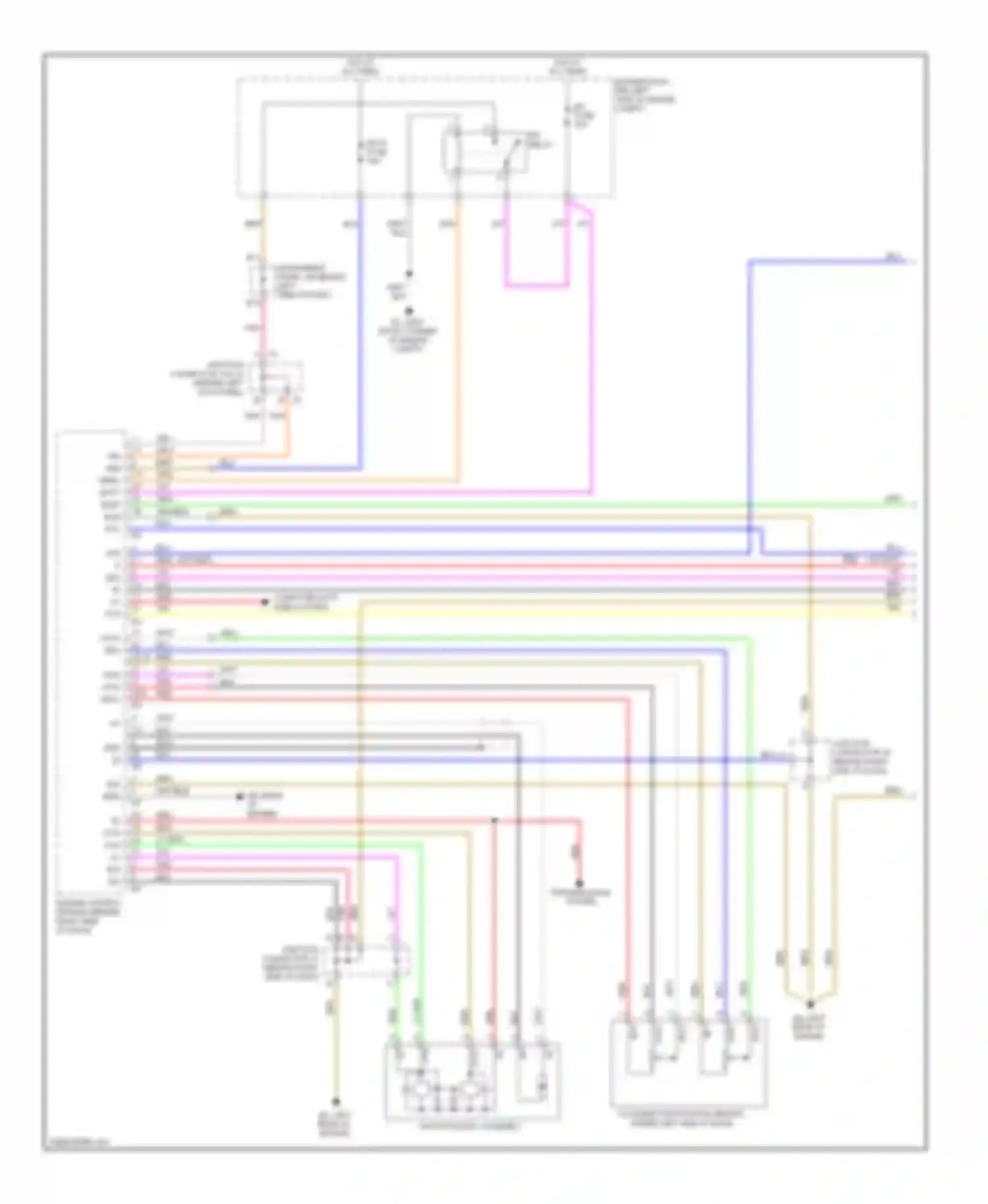 tC Scion I facelift (2007-2010): Cruise control circuit (1 of 2)