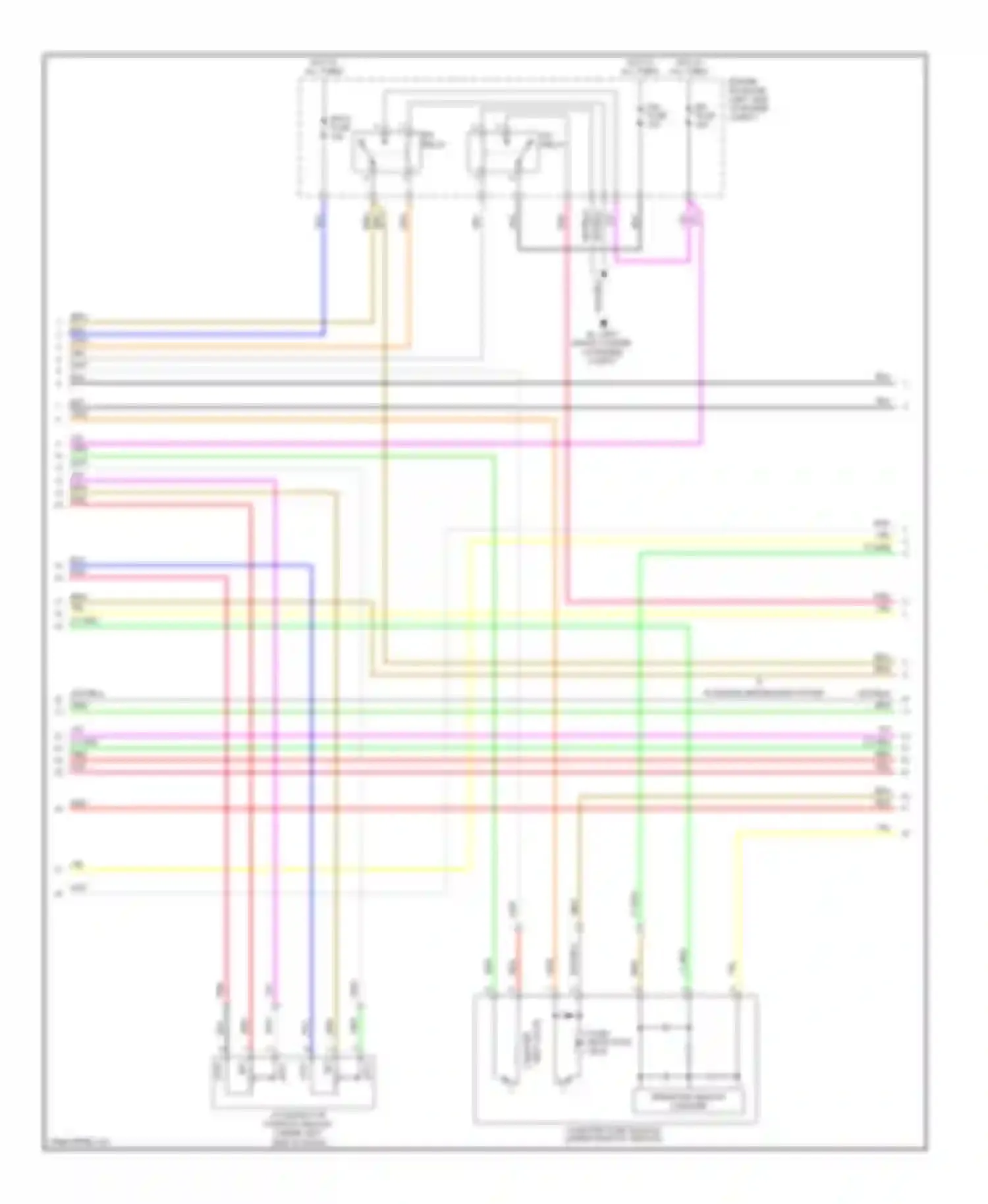 tC Scion I facelift (2007-2010): Wiring diagram engine performance 2.5l (2 of 6)
