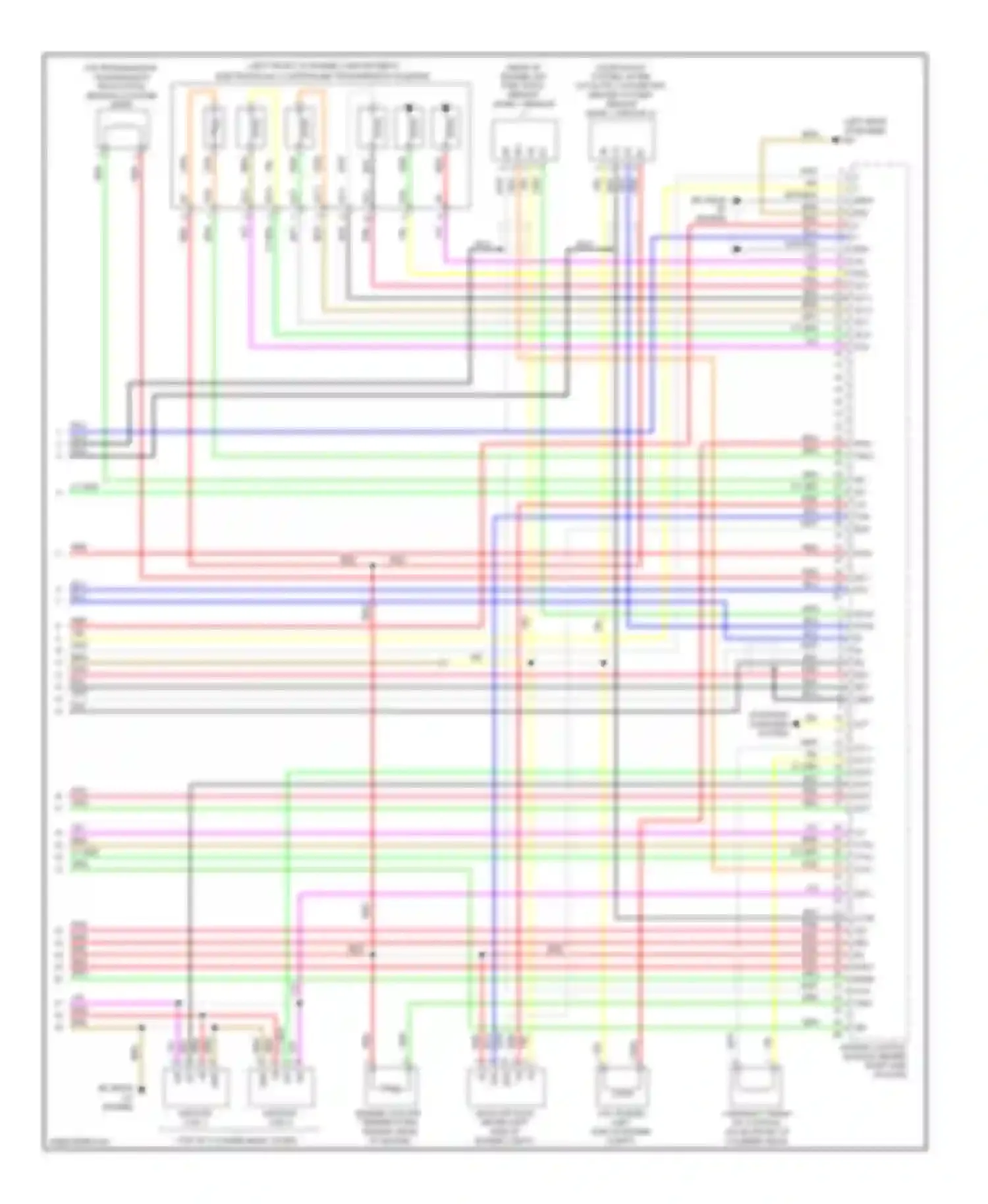tC Scion I facelift (2007-2010): Wiring diagram engine performance 2.5l (6 of 6)
