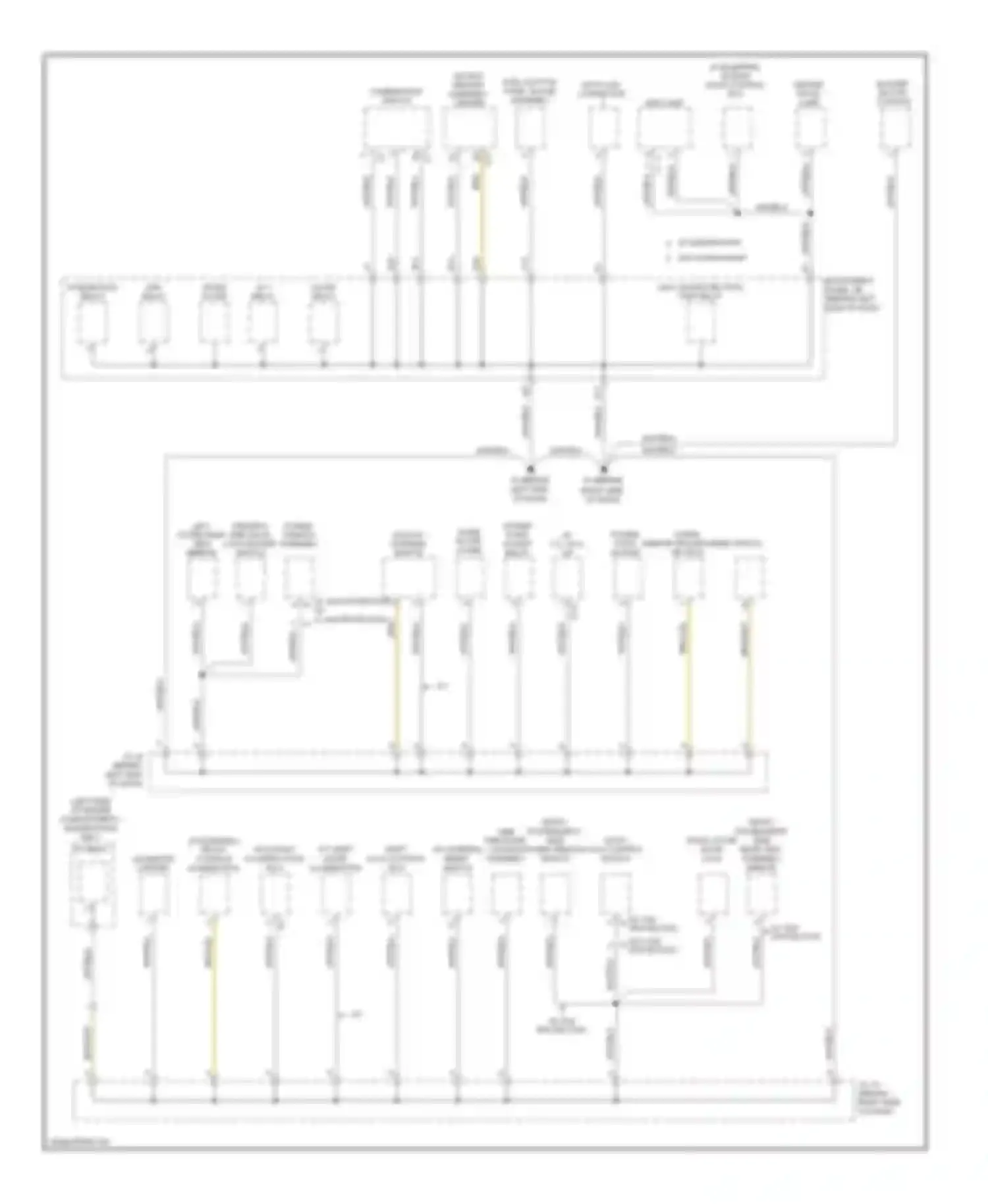 tC Scion I facelift (2007-2010): Ground distribution circuit (2 of 2)