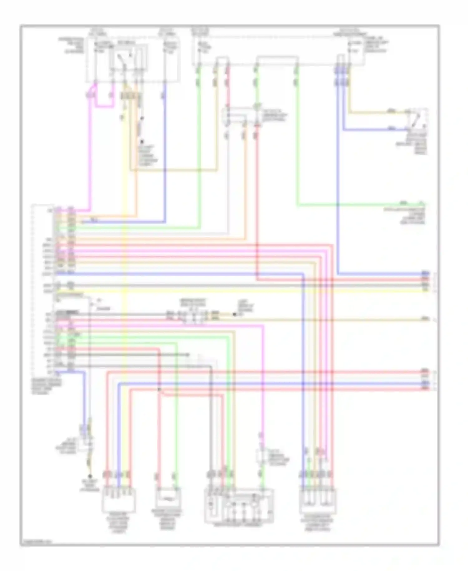 tC Scion I facelift (2007-2010): Transmission circuit (1 of 2)