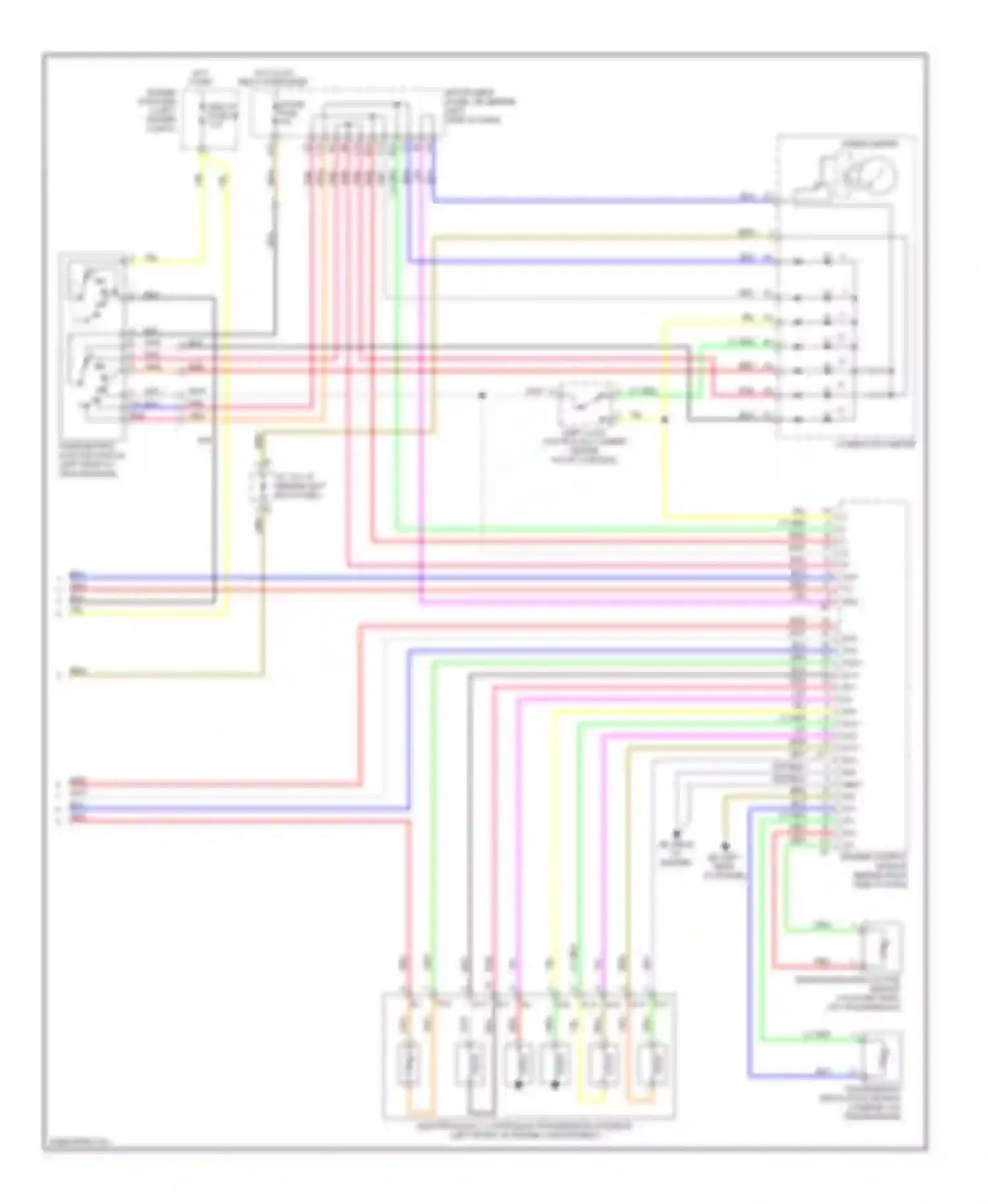tC Scion I facelift (2007-2010): Transmission circuit (2 of 2)