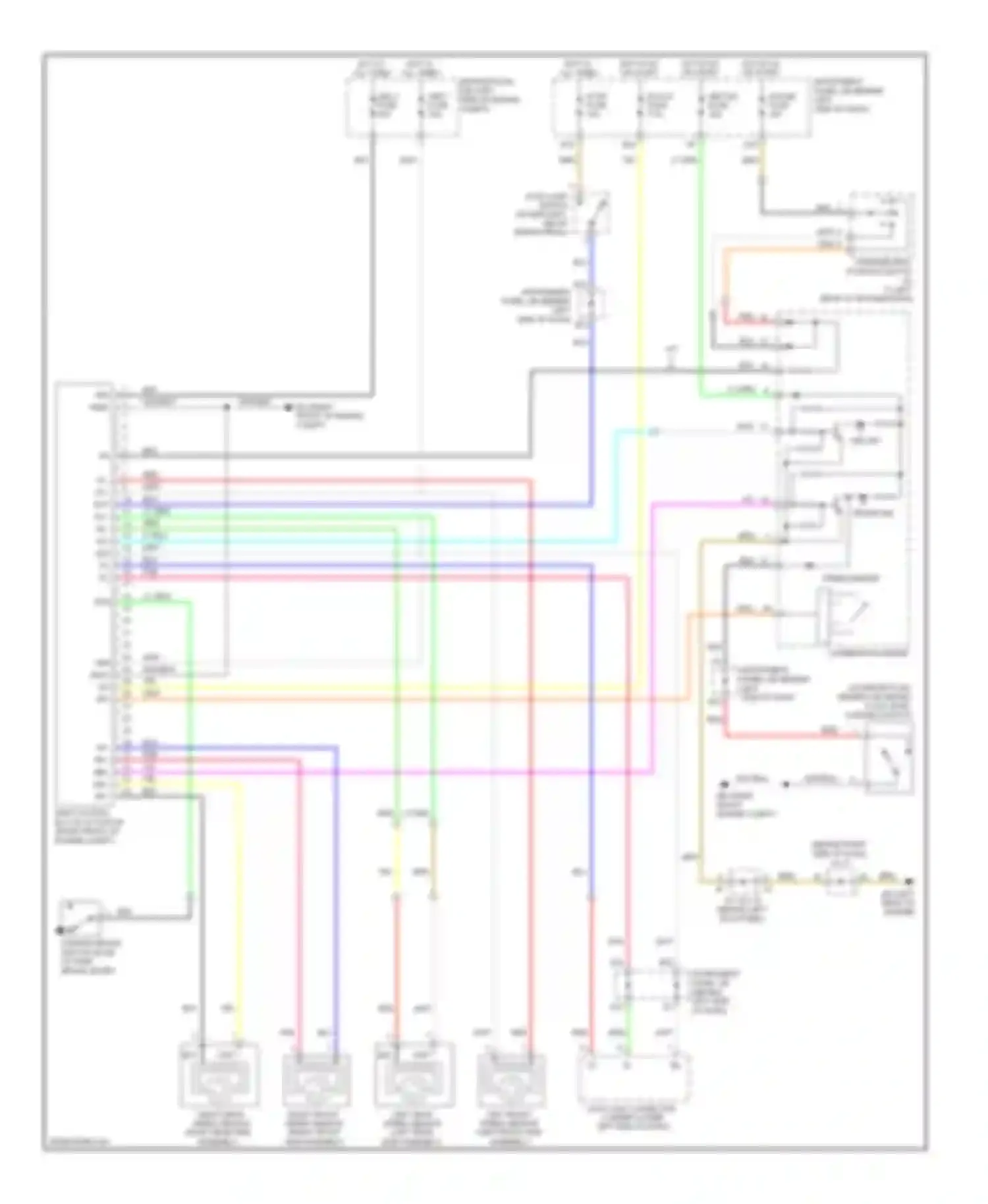 Wiring diagram abs 2 fuse for Scion tC I facelift (2007-2010) (1 of 2)