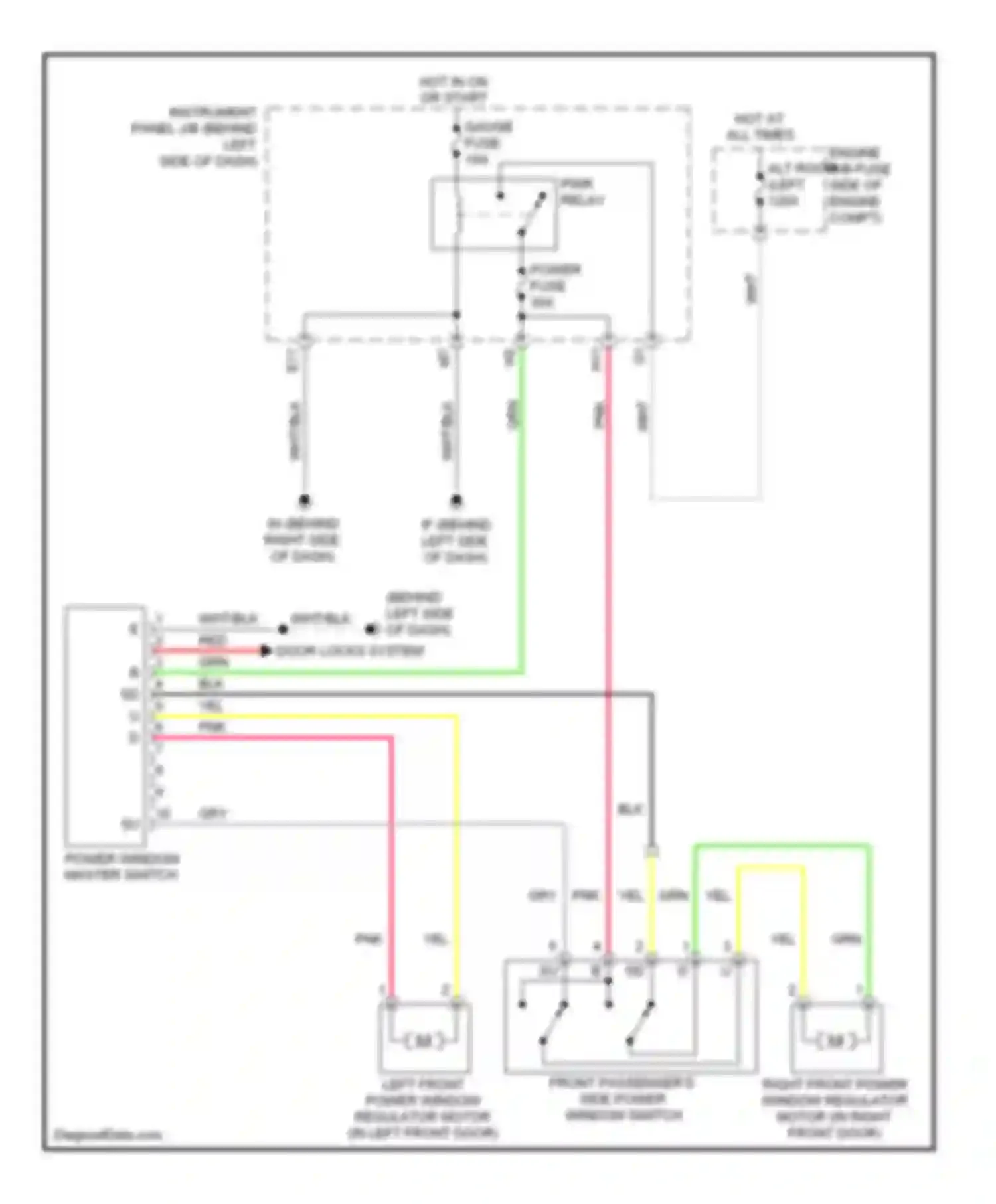 Wiring diagram grn for Scion tC I facelift (2007-2010) (26 of 34)