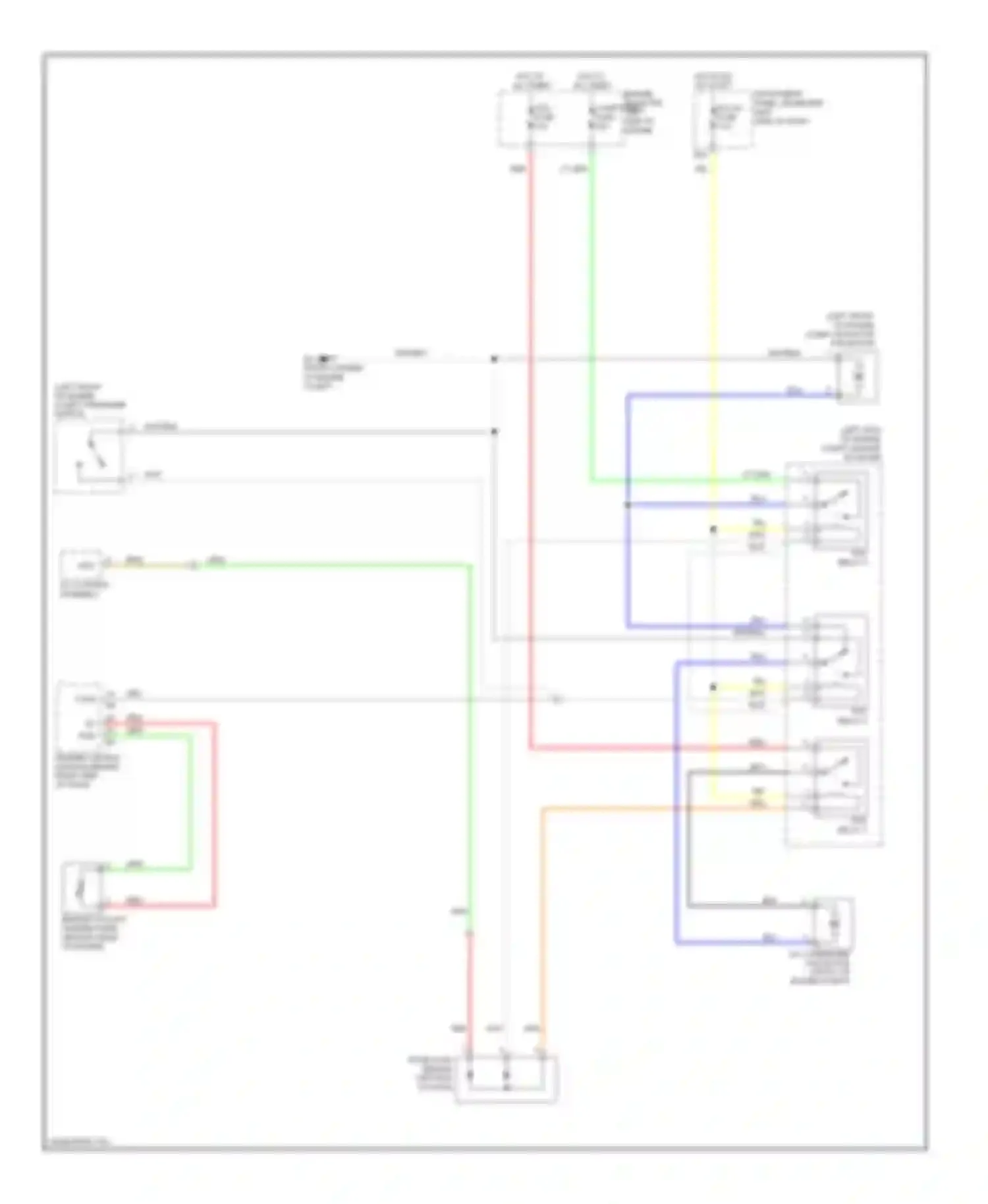 Wiring diagram hot in on or start for Scion tC I facelift (2007-2010) (4 of 24)