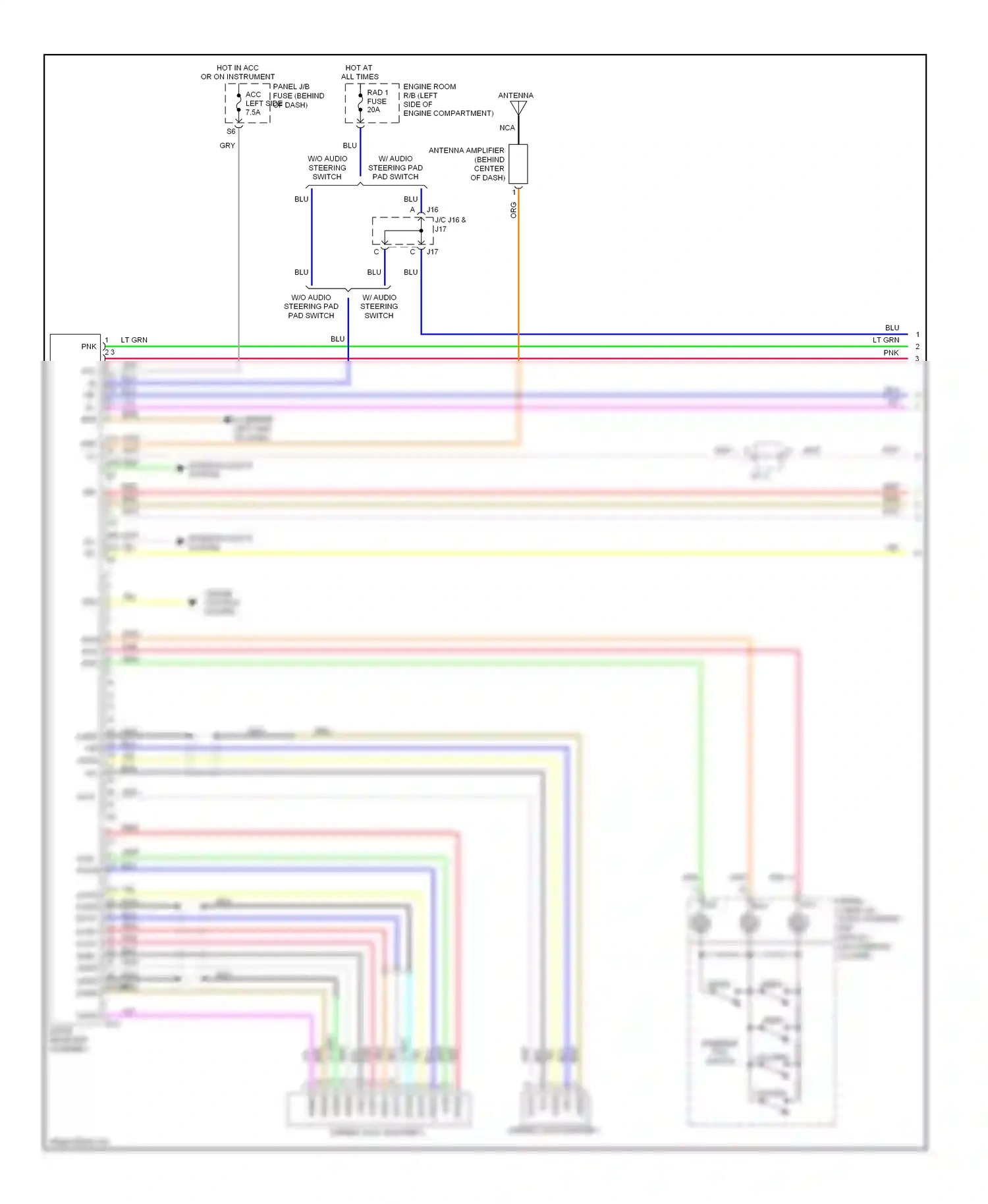 Scion tC I facelift (2007-2010) lt grn wiring diagram  (26 of 37)