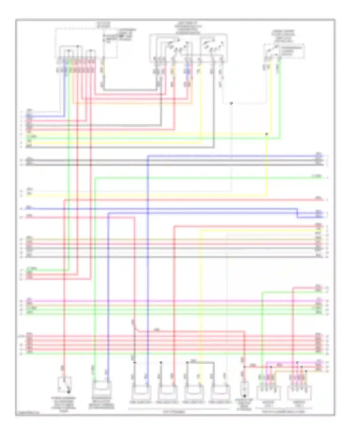 Wiring diagram red for Scion tC I facelift (2007-2010) (19 of 39)