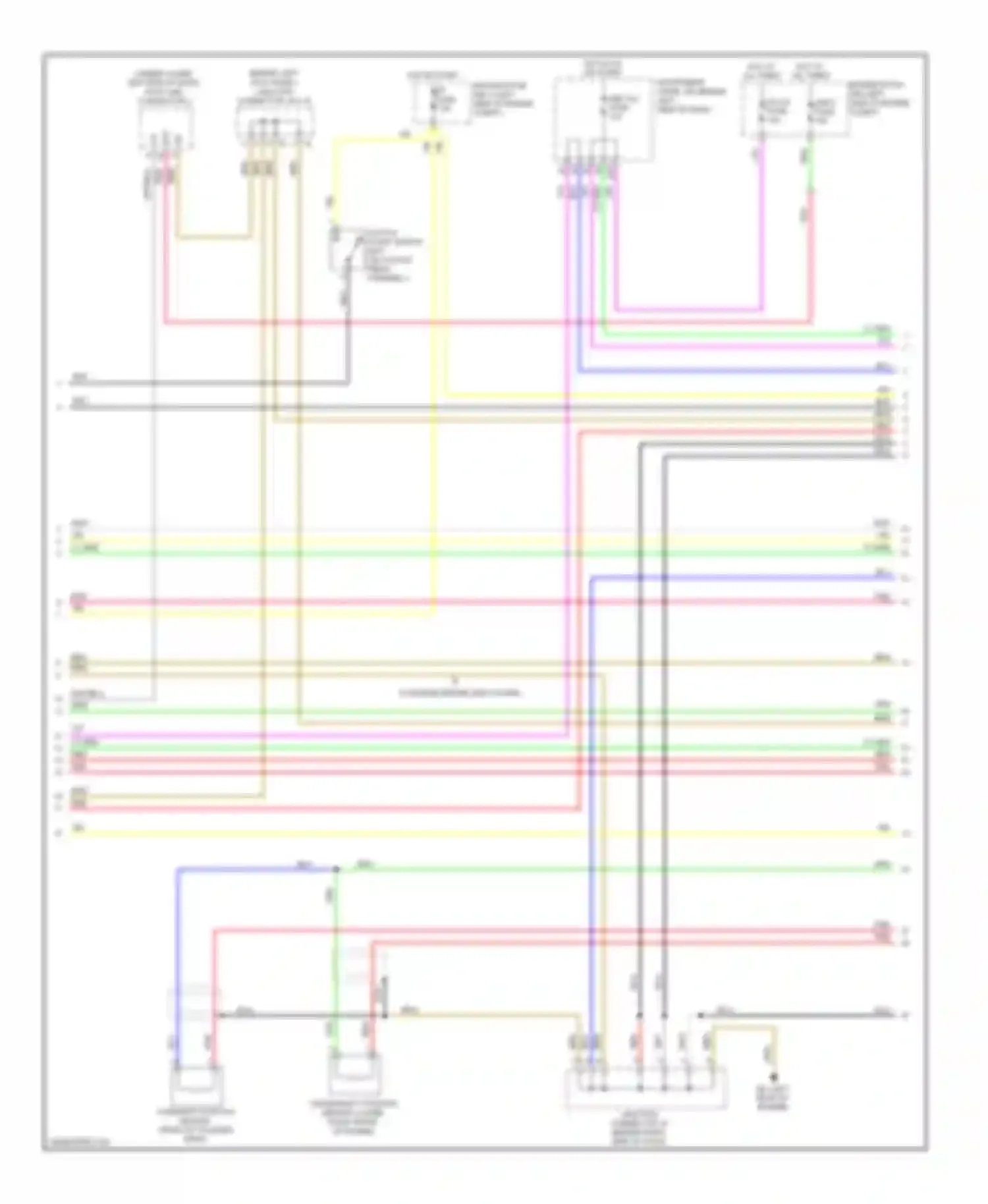 Wiring diagram w/ engine immobilizer system for Scion tC I facelift (2007-2010) (5 of 5)