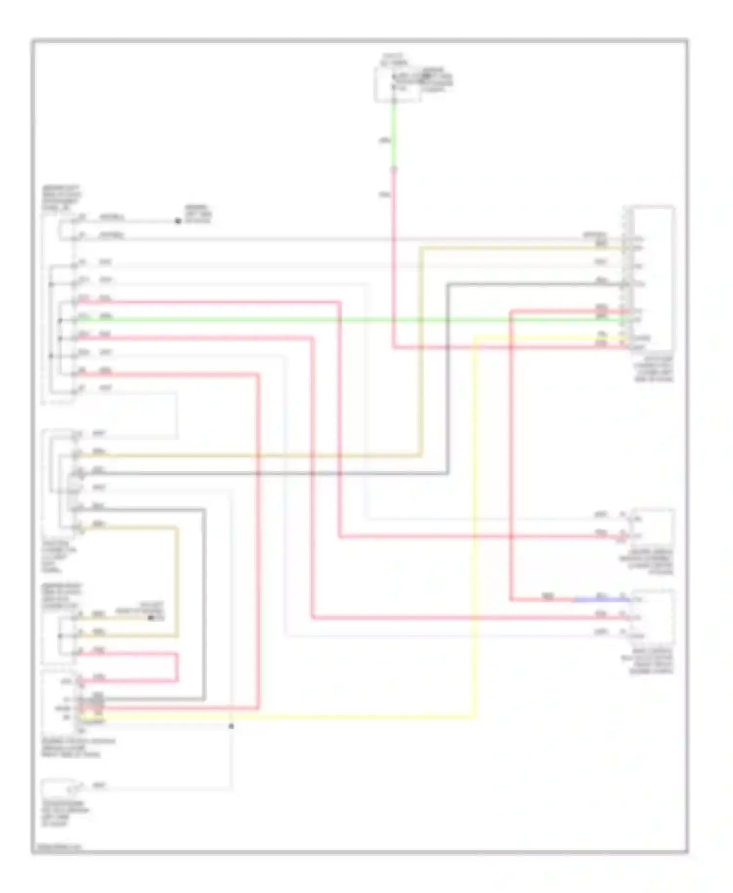 tC Scion I (2004-2007): Computer data lines circuit