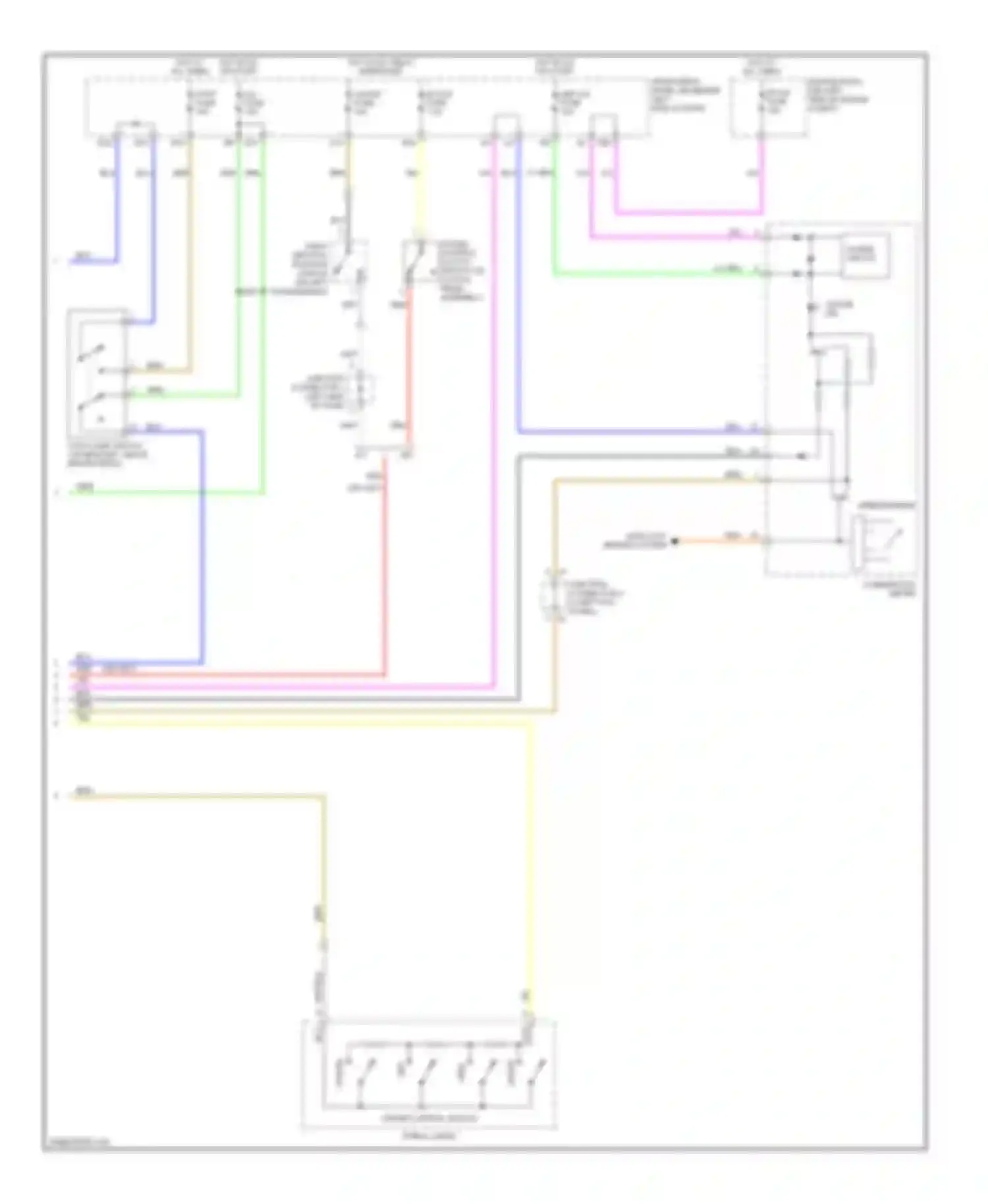 tC Scion I (2004-2007): Cruise control circuit (2 of 2)