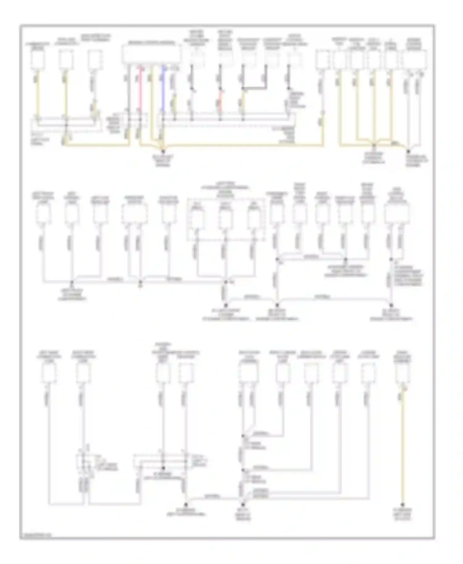 tC Scion I (2004-2007): Ground distribution circuit (1 of 2)