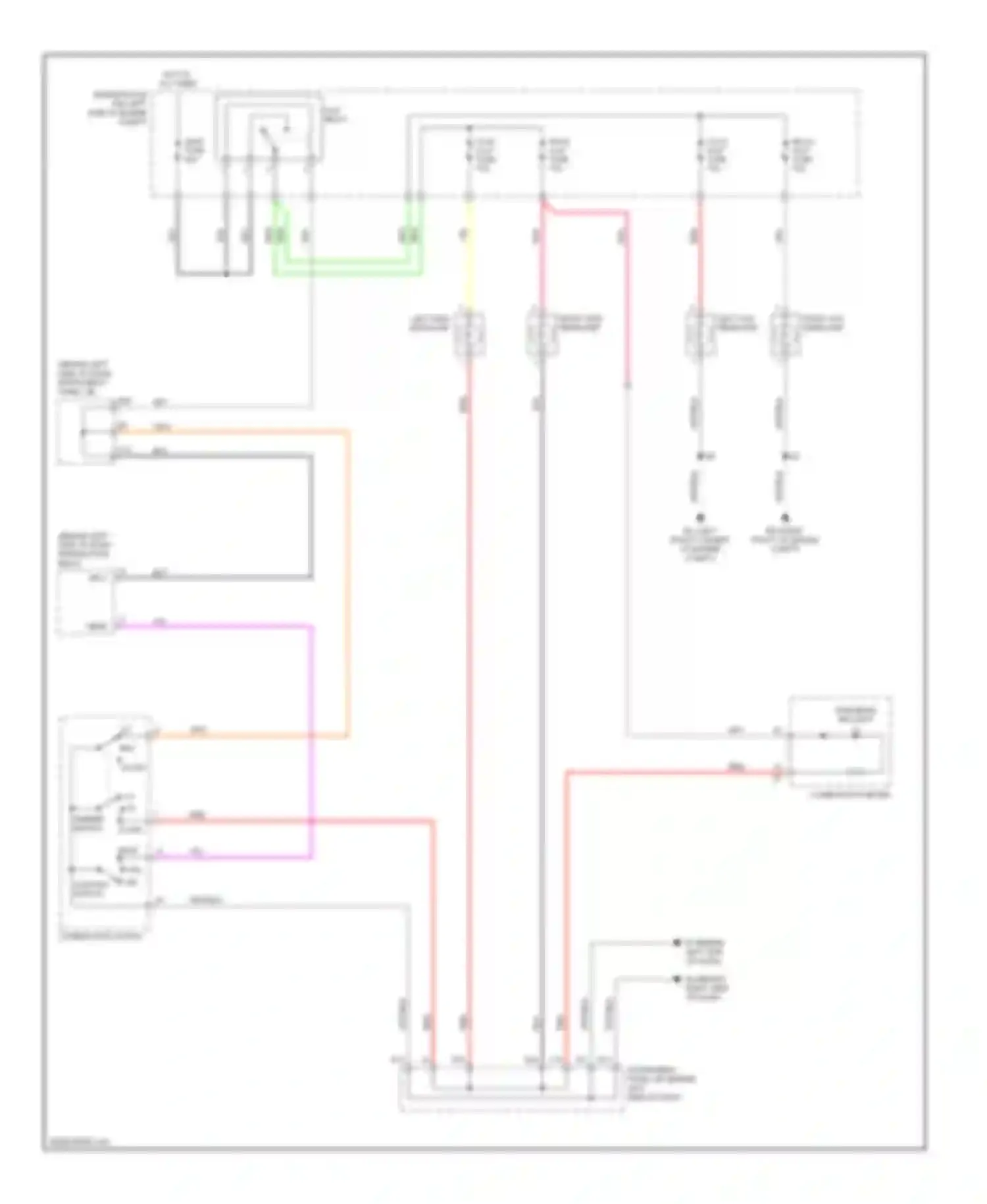 tC Scion I (2004-2007): Headlights circuit