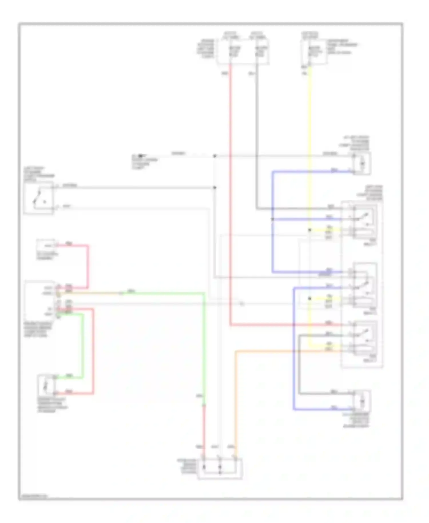 Wiring diagram fuse ecu-ig for Scion tC I (2004-2007) (1 of 2)