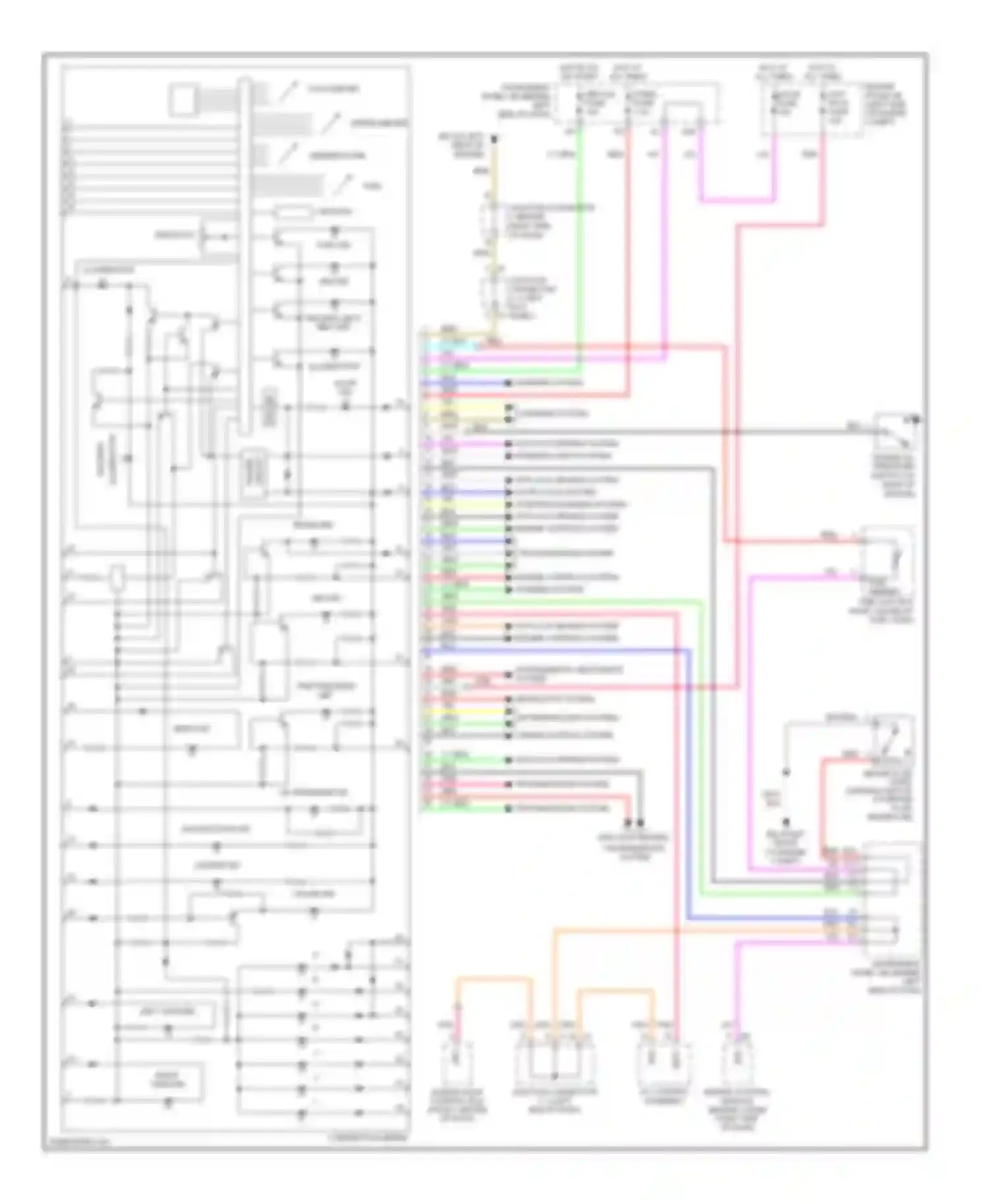 Wiring diagram h-lp rh hi fuse for Scion tC I (2004-2007) (1 of 1)
