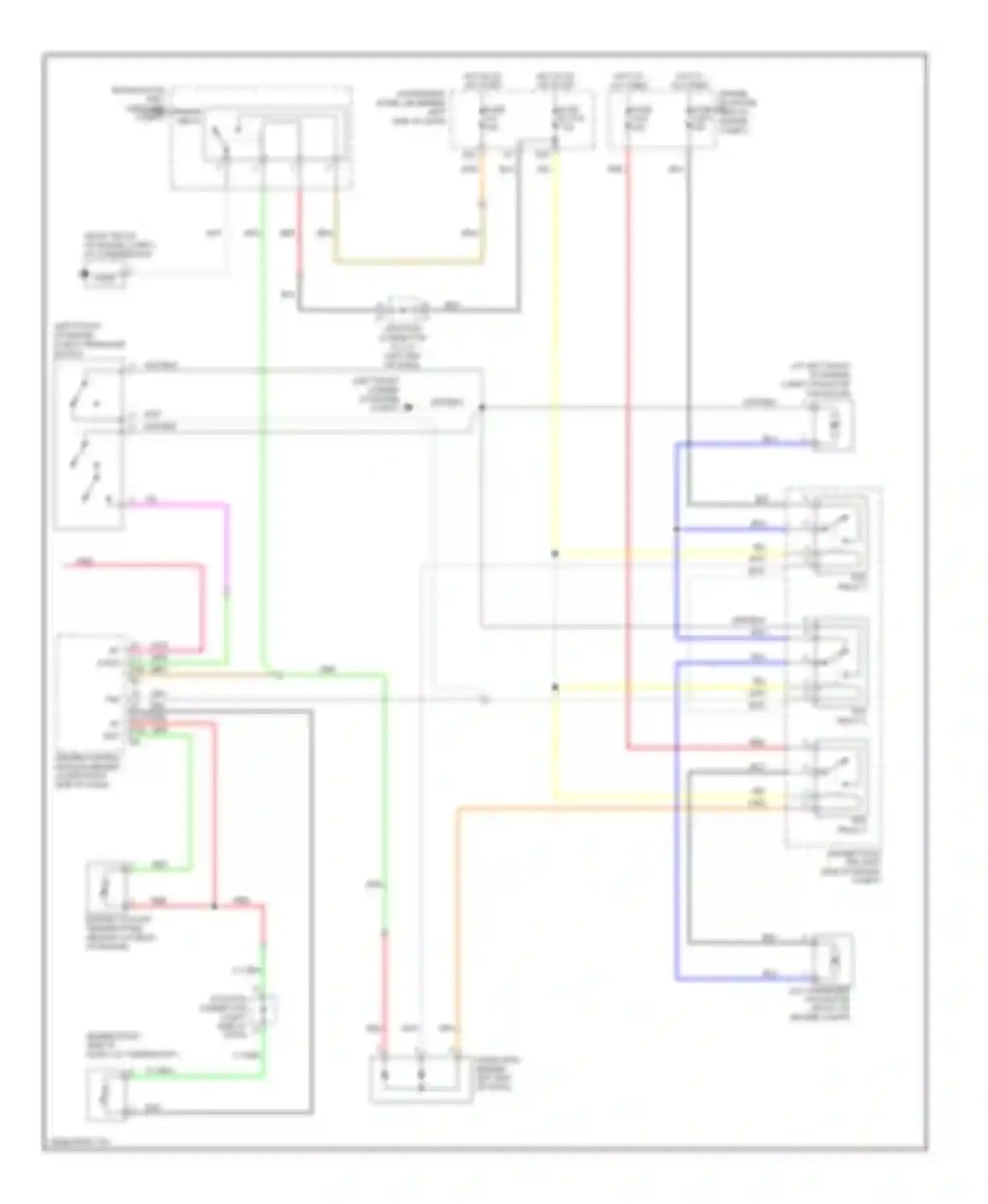 Wiring diagram hot in on or start for Scion tC I (2004-2007) (7 of 23)