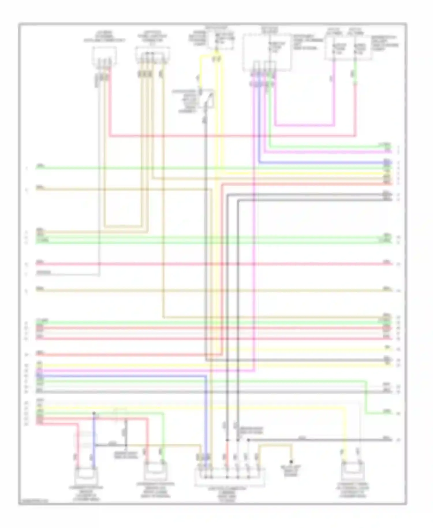 Wiring diagram hot in on or start for Scion tC I (2004-2007) (9 of 23)