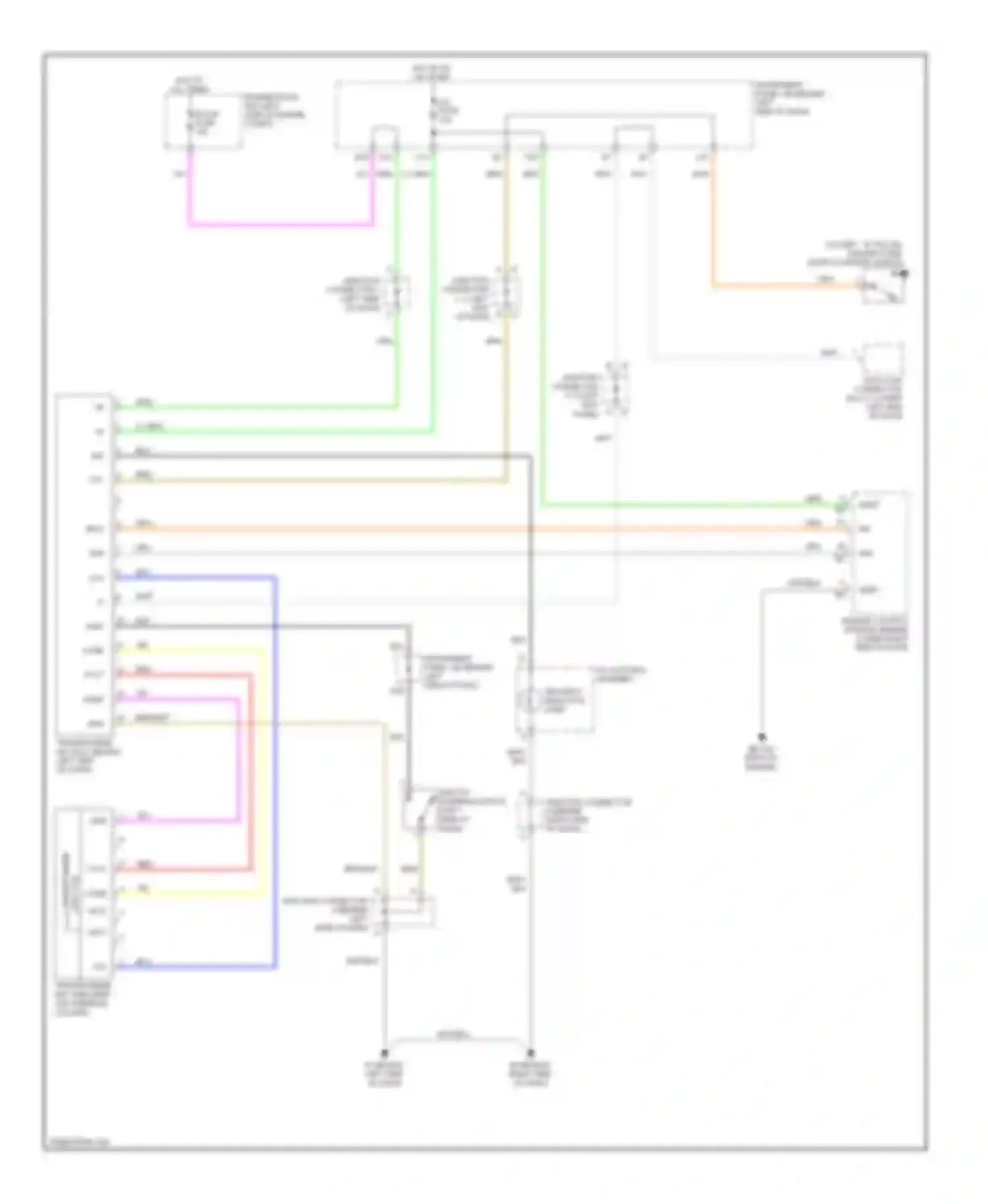 Wiring diagram red for Scion tC I (2004-2007) (6 of 35)