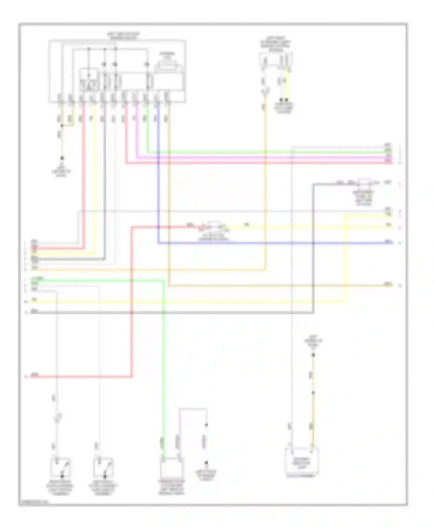 tC Scion II facelift (2013-2016): Forced entry circuit, with smart key system (3 of 4)
