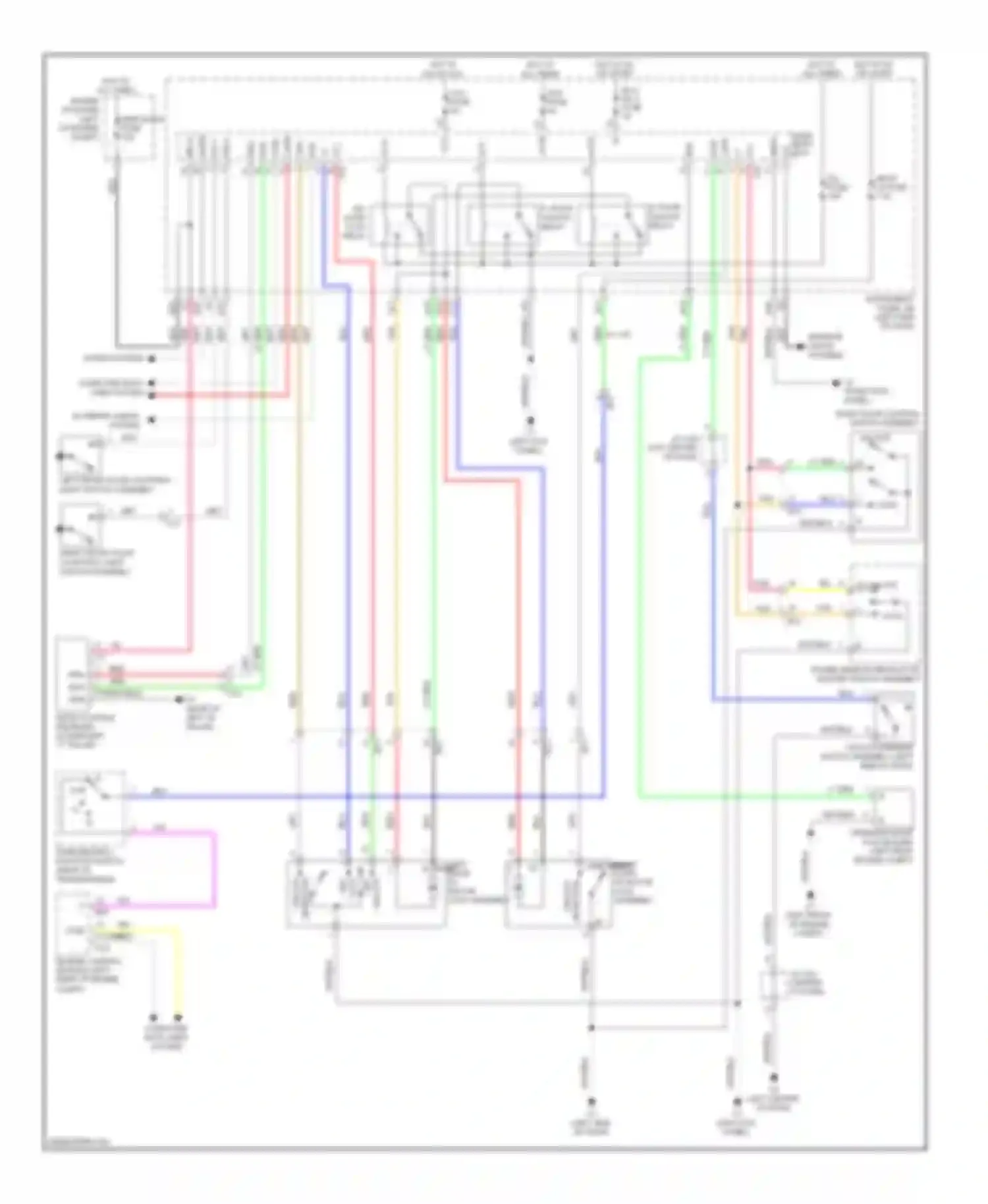 tC Scion II facelift (2013-2016): Forced entry circuit, without smart key system