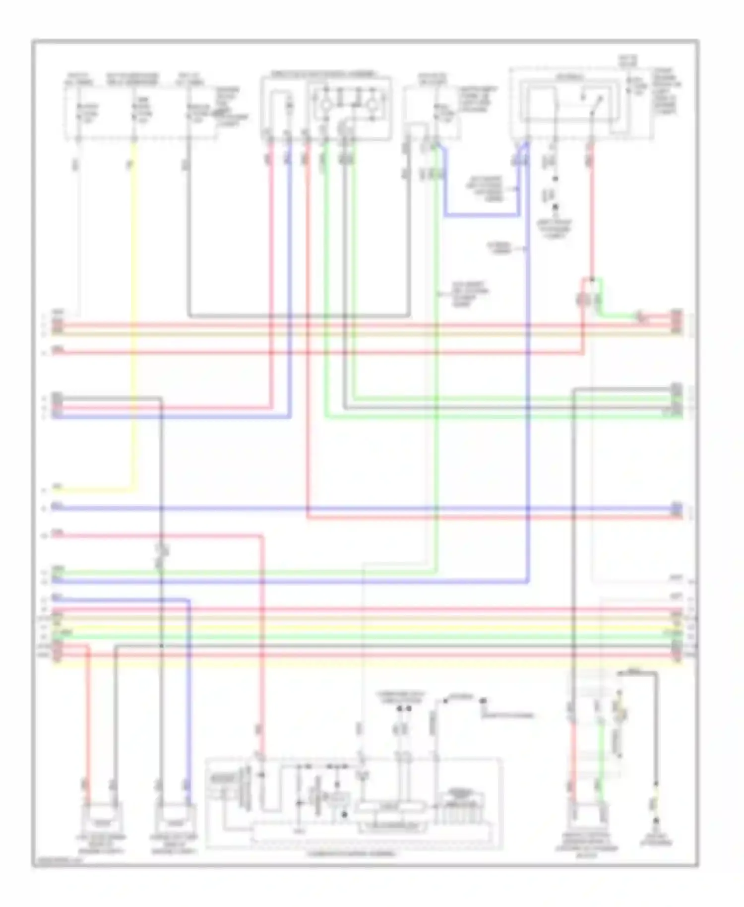 tC Scion II facelift (2013-2016): Wiring diagram engine performance 2.5l (3 of 4)