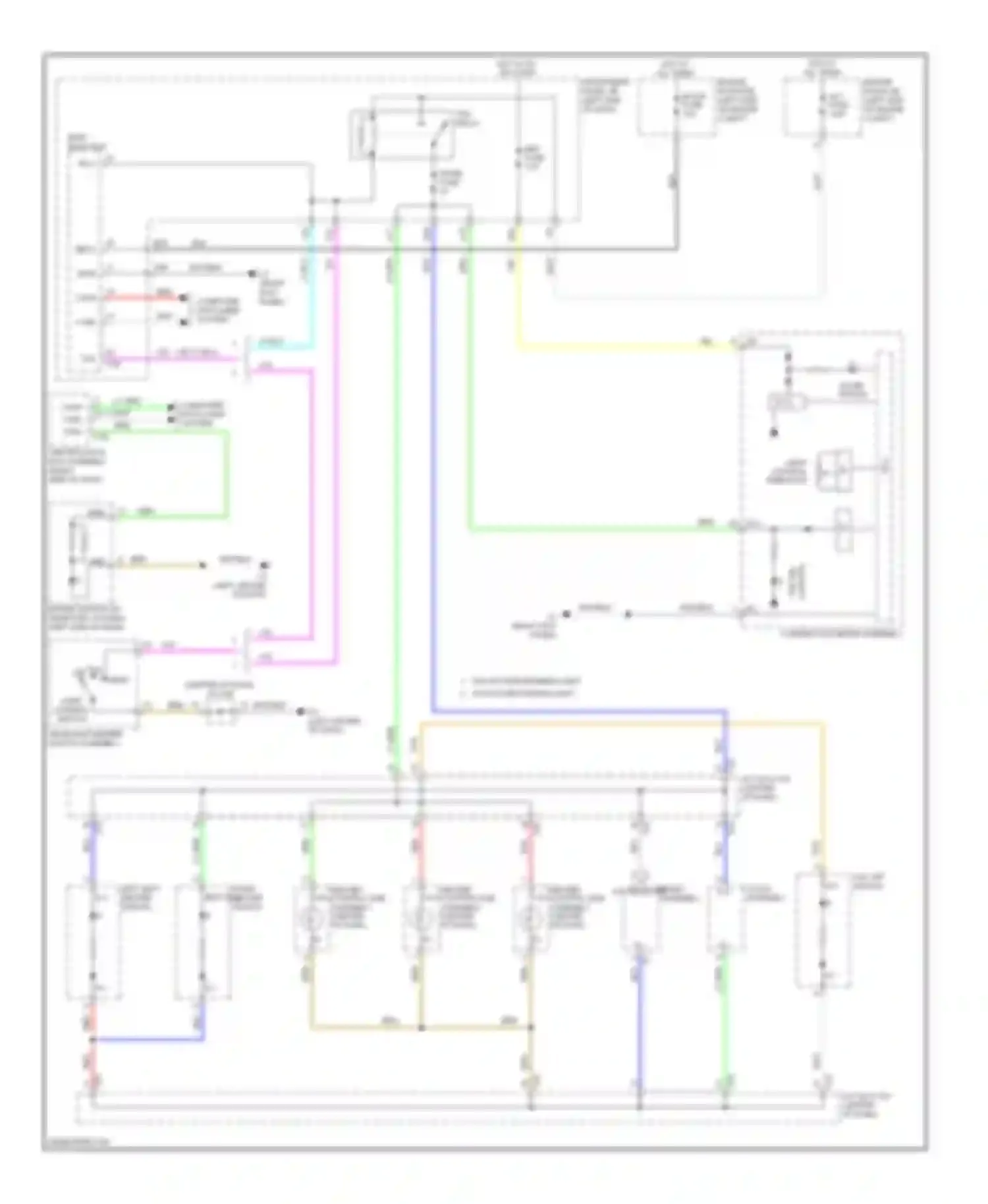 tC Scion II facelift (2013-2016): Instrument illumination circuit