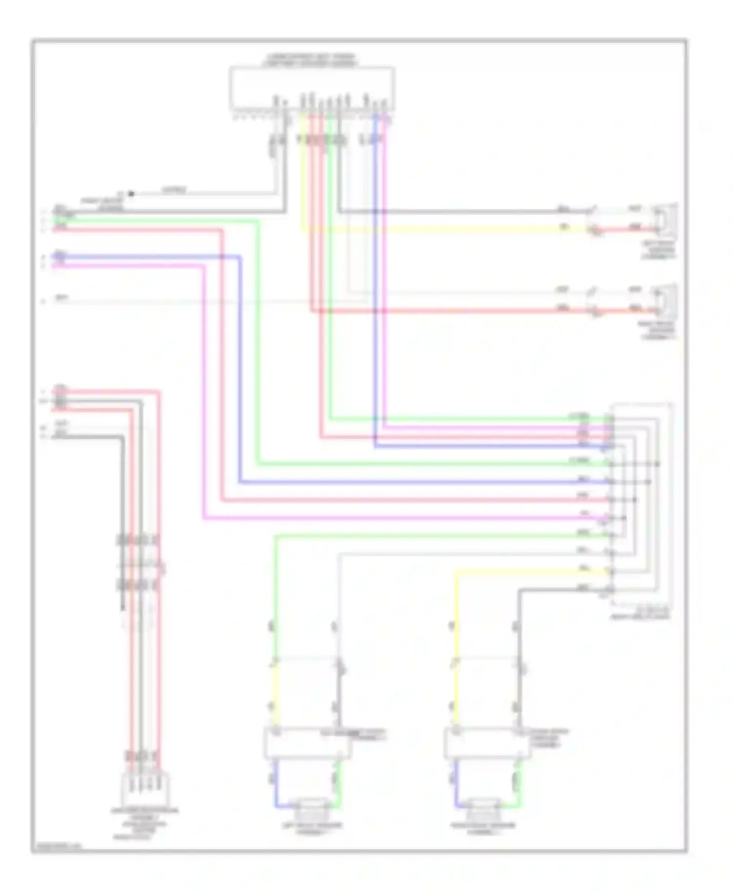 tC Scion II facelift (2013-2016): Radio circuit (2 of 2)