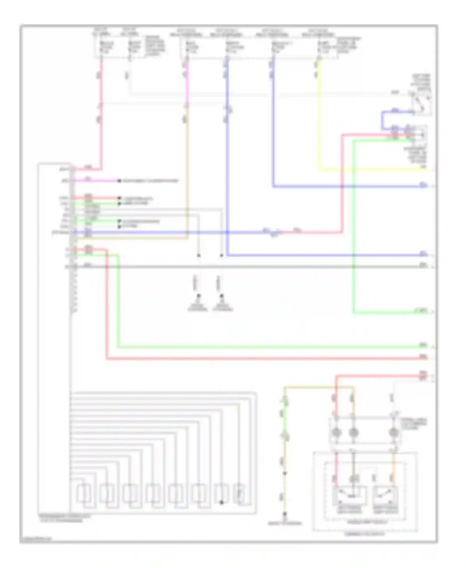 tC Scion II facelift (2013-2016): Transmission circuit (1 of 2)