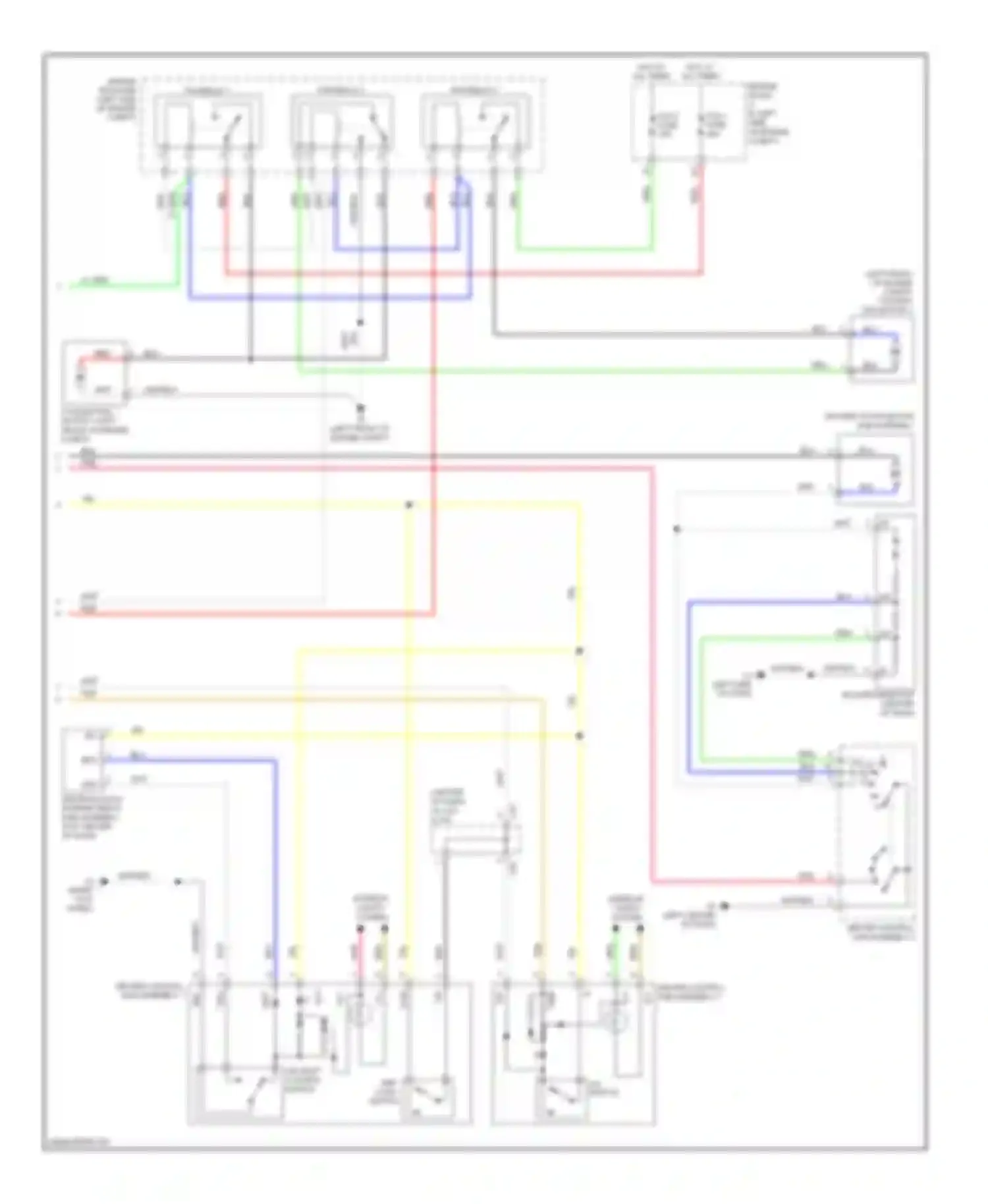 Wiring diagram engine room for Scion tC II facelift (2013-2016) (1 of 1)