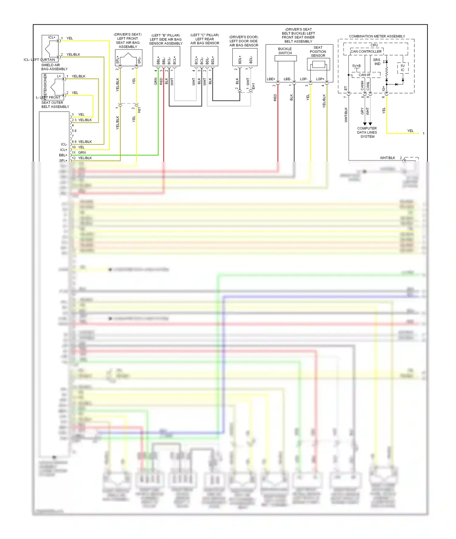 Scion tC II facelift (2013-2016) icl- wiring diagram  (1 of 1)